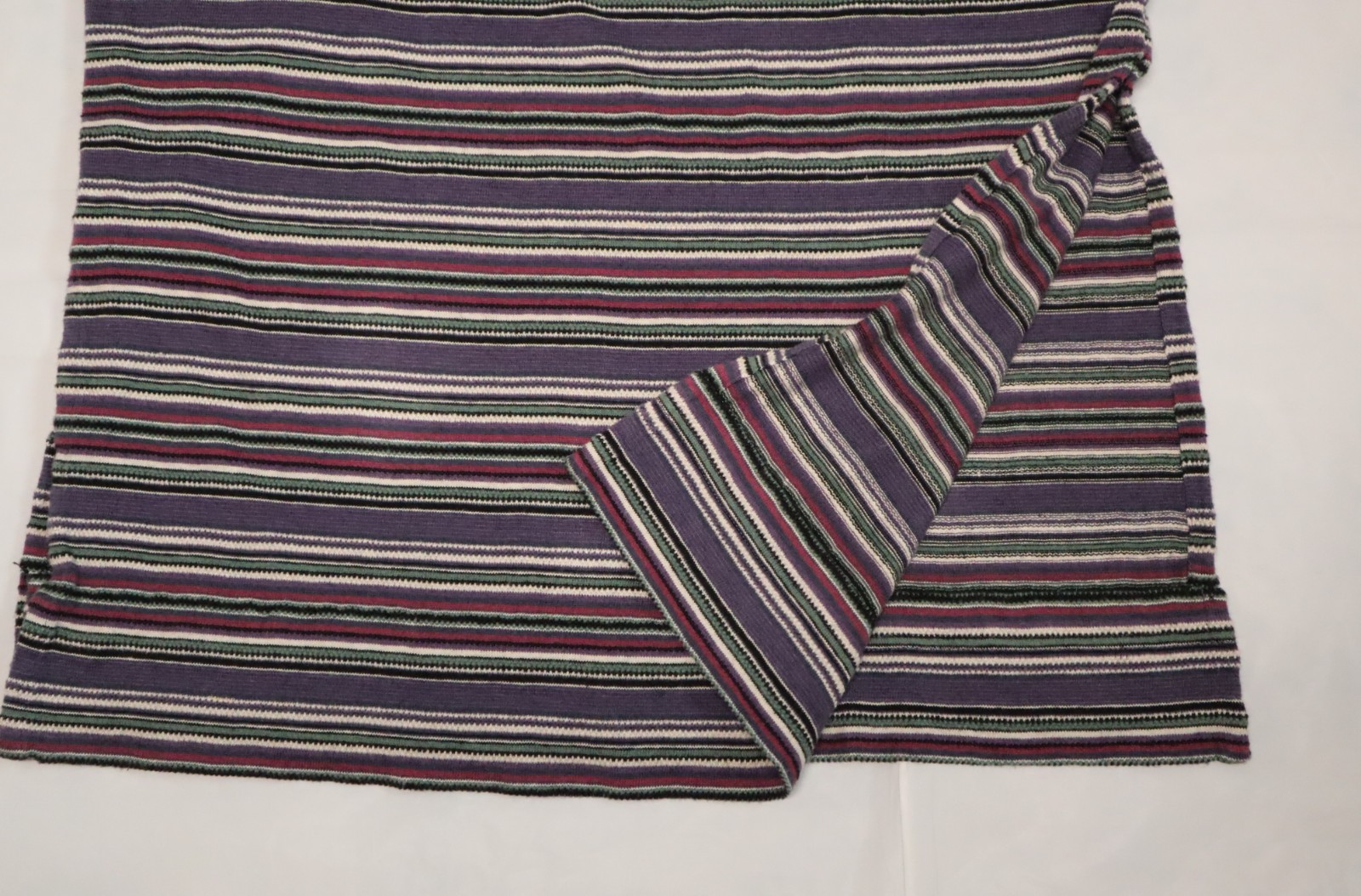 Vintage 1980s Embassy Row Sportswear sleeveless multicolor striped long dress L