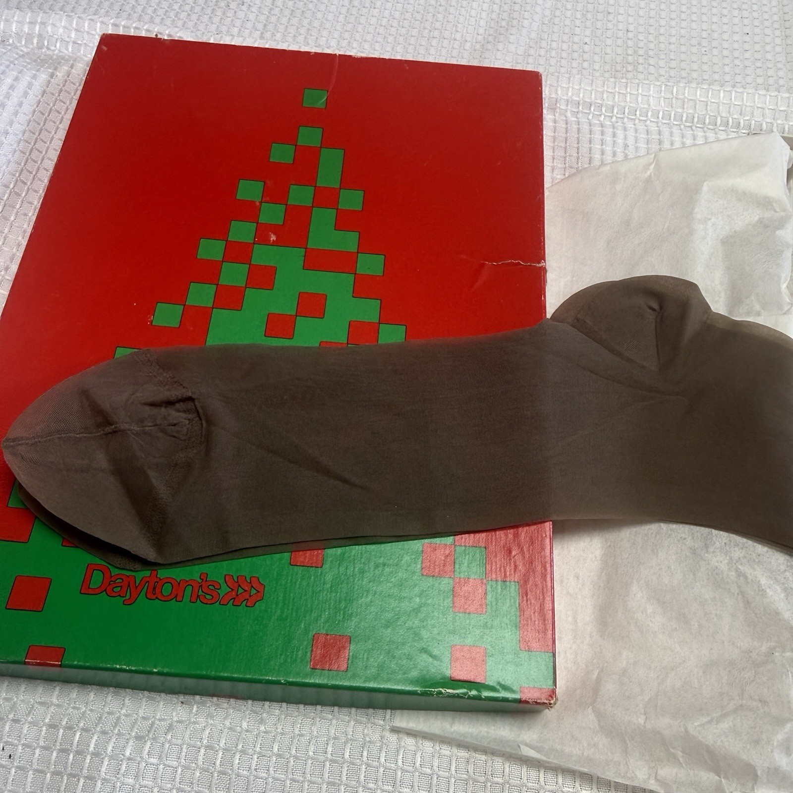 Vintage Berkshire Nylon Hosiery Stockings Thigh High Ultrason Seamless 10M USA