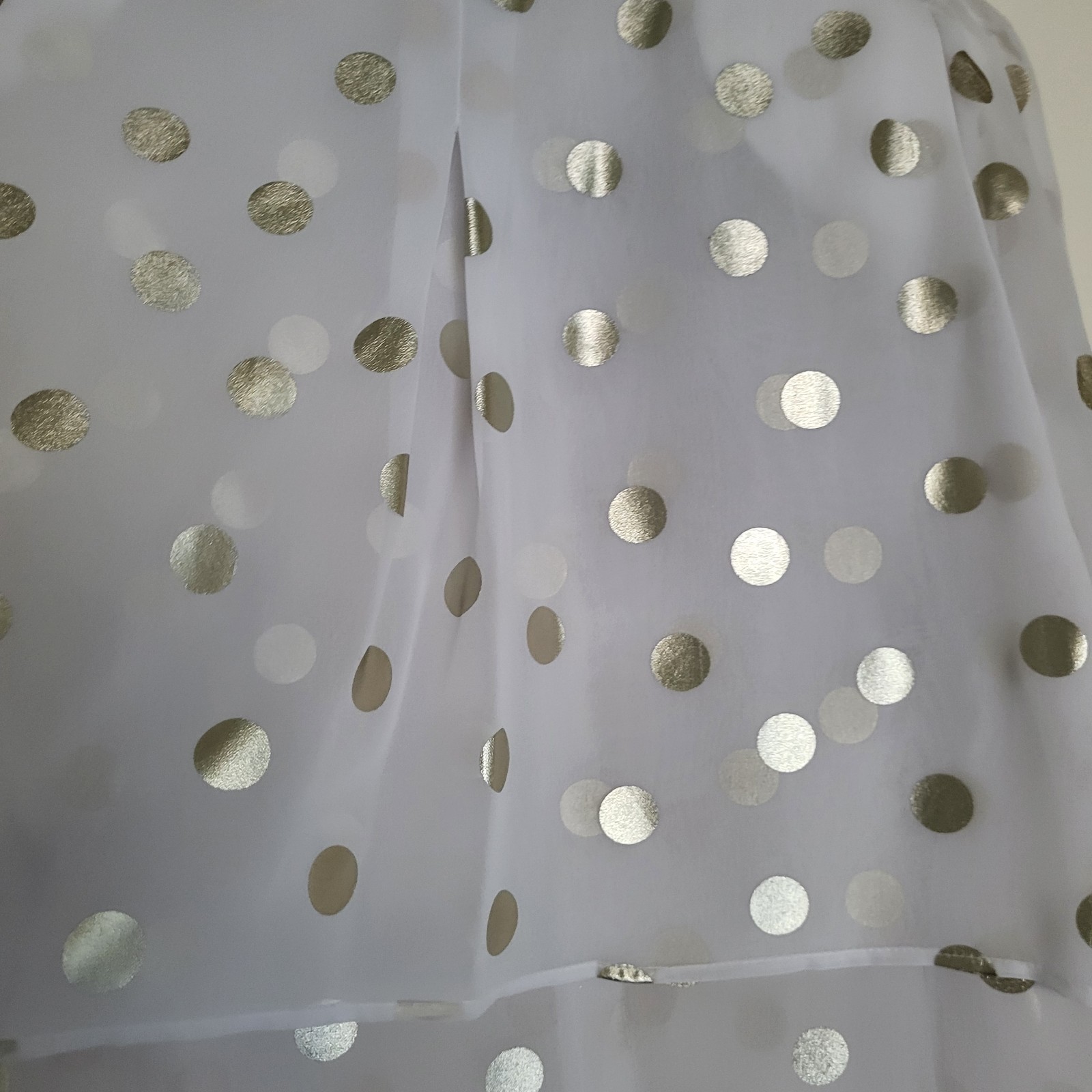 VTG The Icing Blouse 2 Pants M Set White Siver Mettalic 80’s Evening Holiday