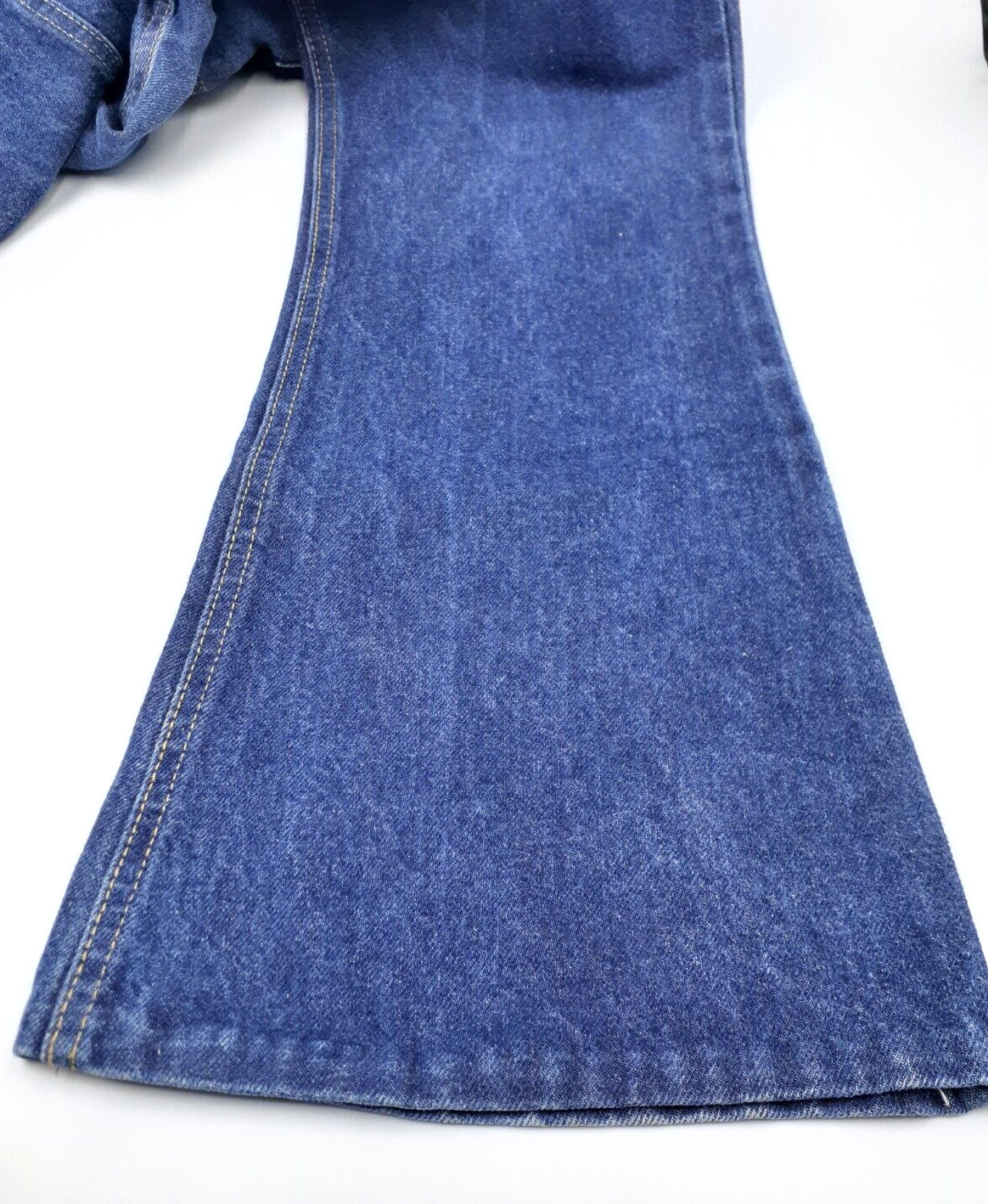 MUDD Jeans Women Size 9 Blue Vintage Low Rise Hip Hugger Y2K Bell Flare Leg NEW