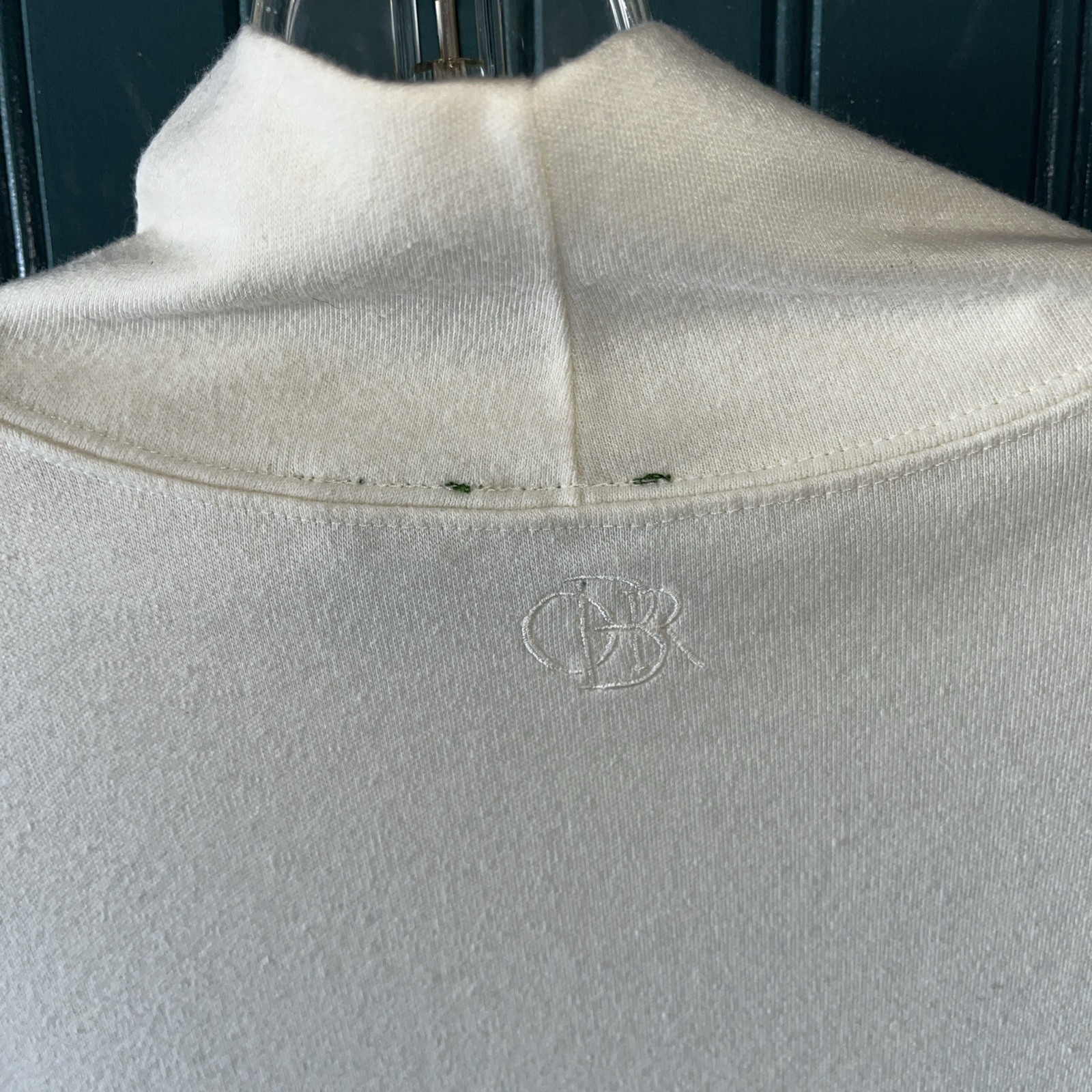 Vtg Outback Red Med Off White Turtle Neck Long Sleeve