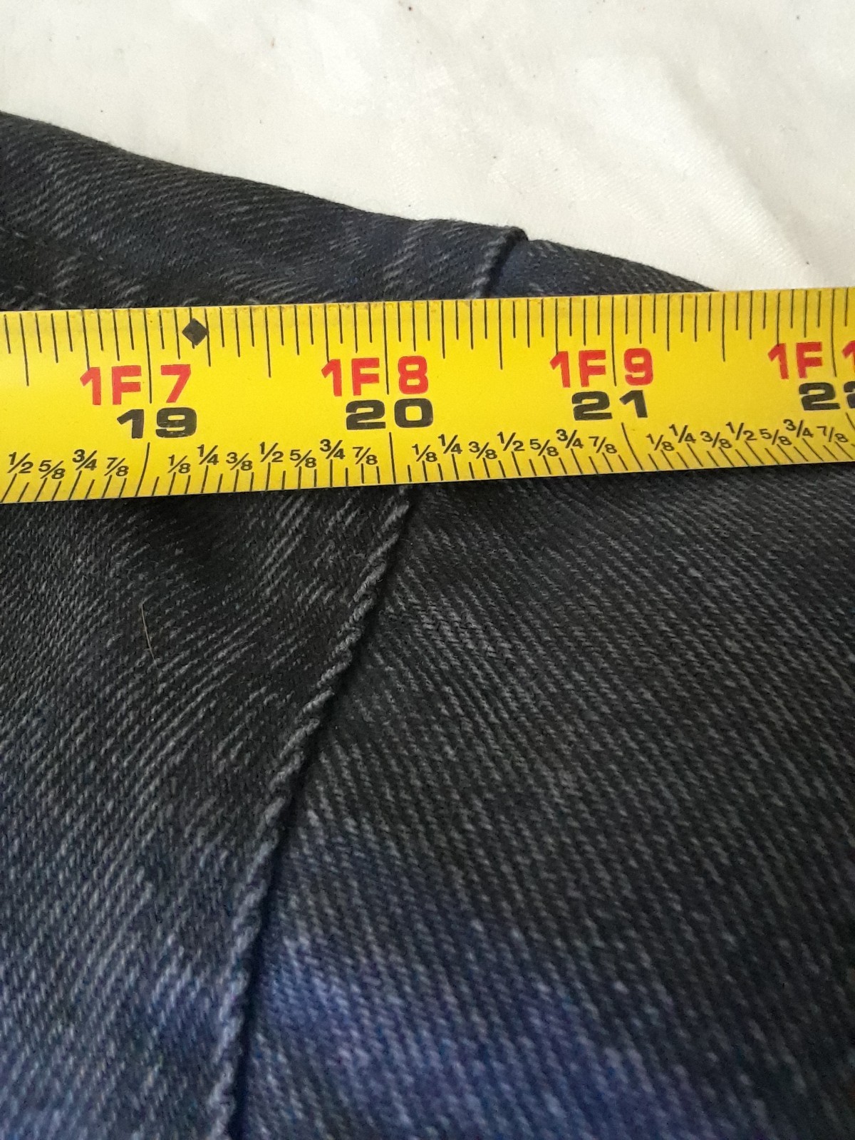 Vintage Denim Jacket Size Large JUST BRASS INC. Freeport NYC Large U.S.A. Made