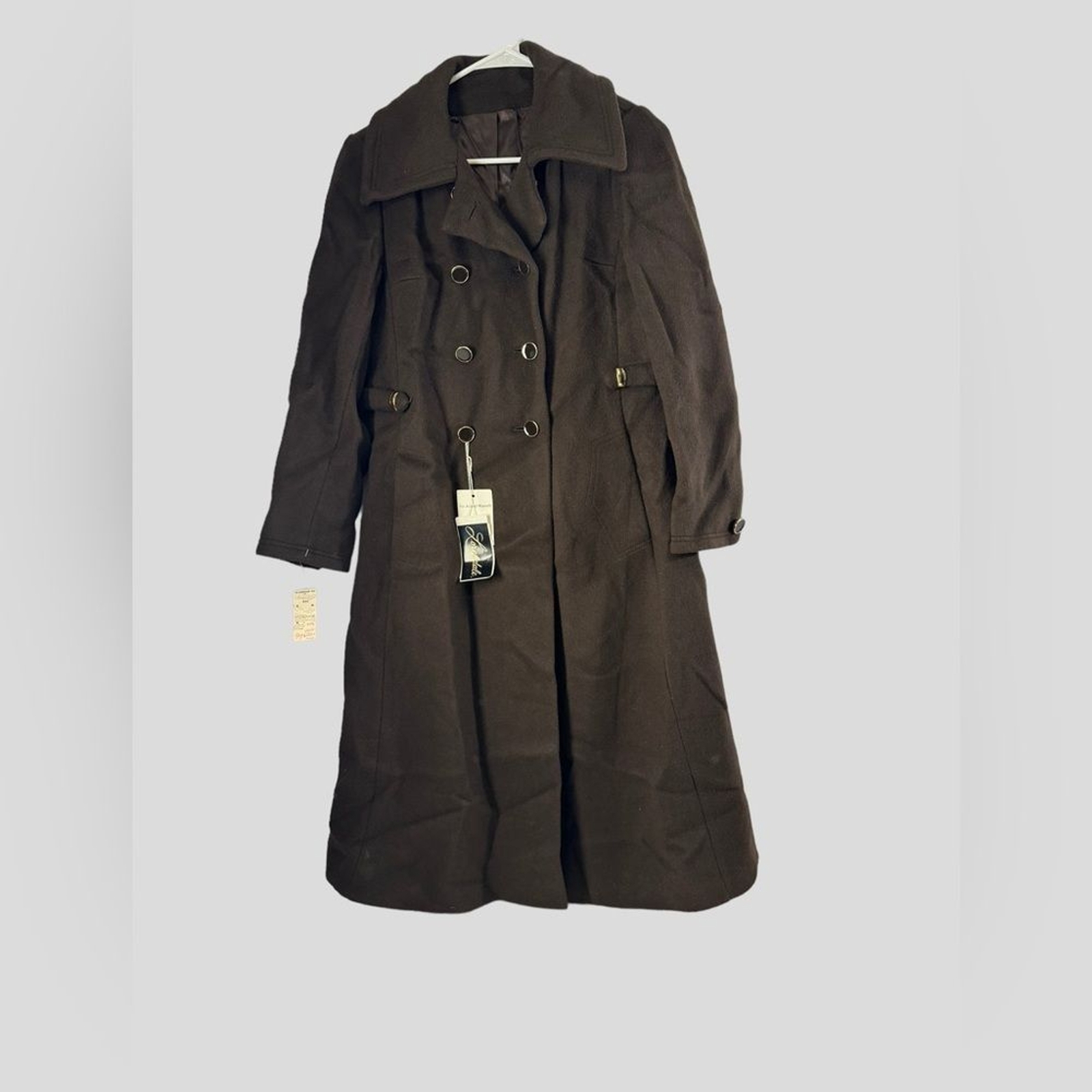 Vintage Lorendale 100% wool double breasted coat – size 6 New with tag