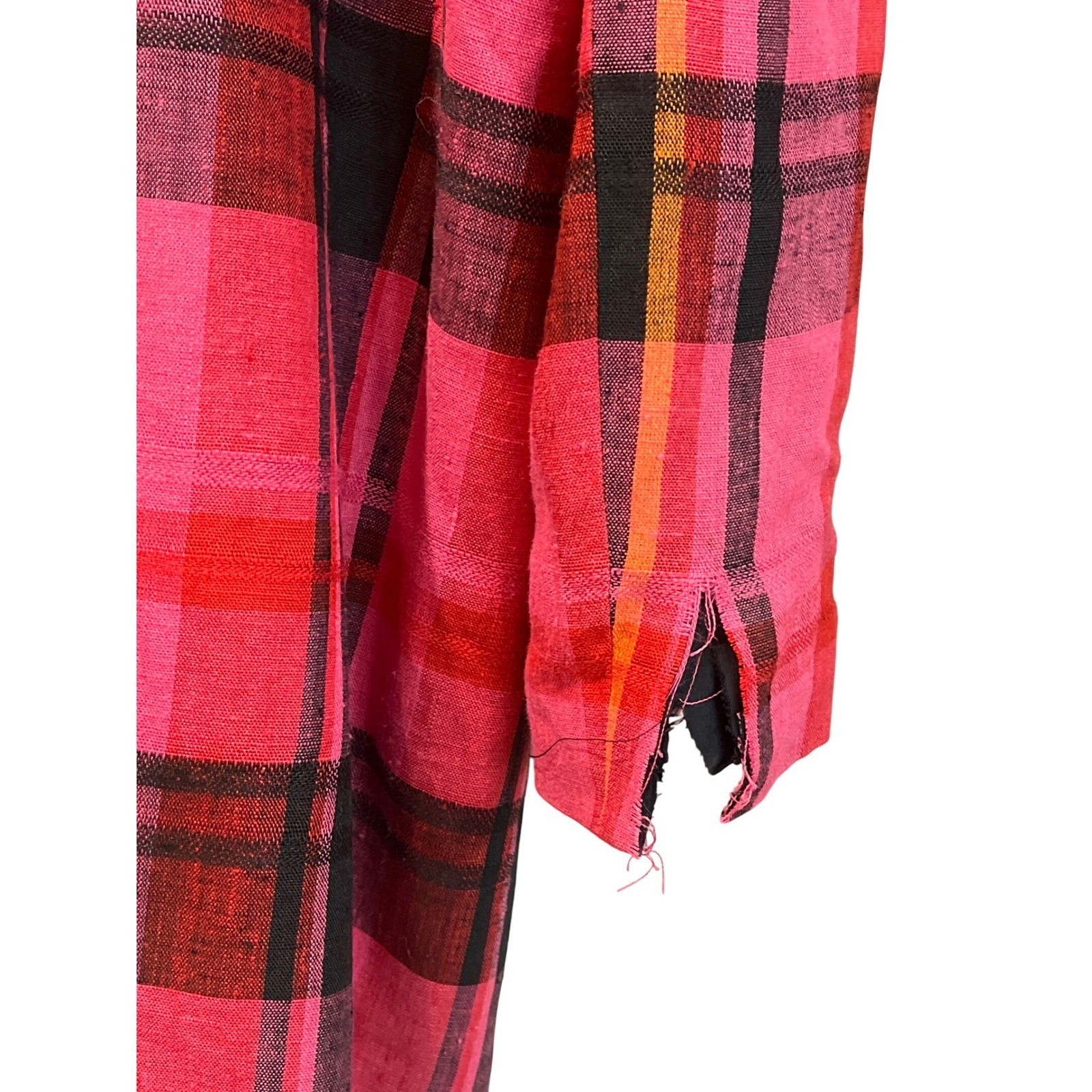 Criscione NY Cache Vintage 80’s Plaid Rhinestone Embellished Blazer Jacket