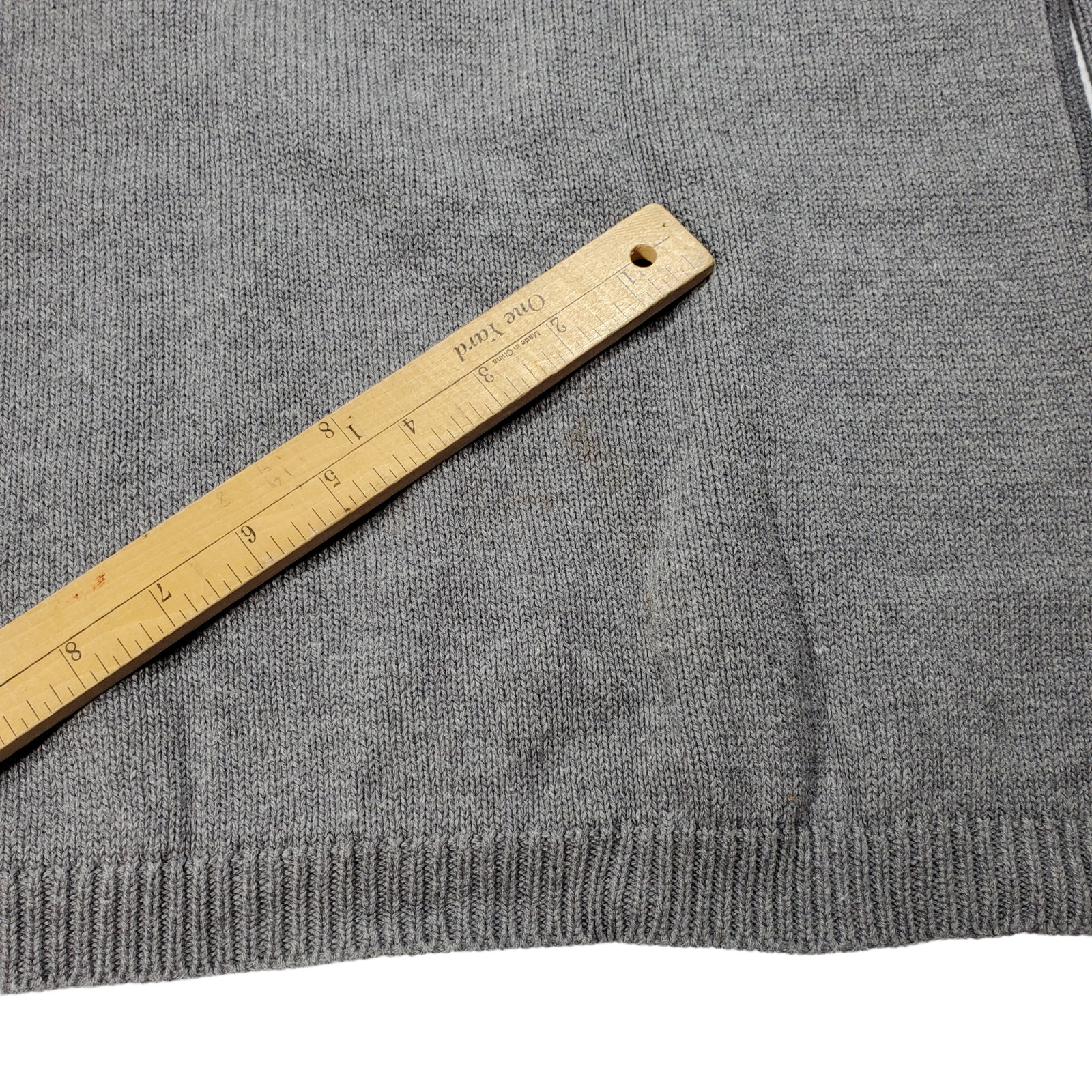 VTG 80s Liz & Co Geometric Colorblock Knit Sweater Womens M Grey Black Checkers