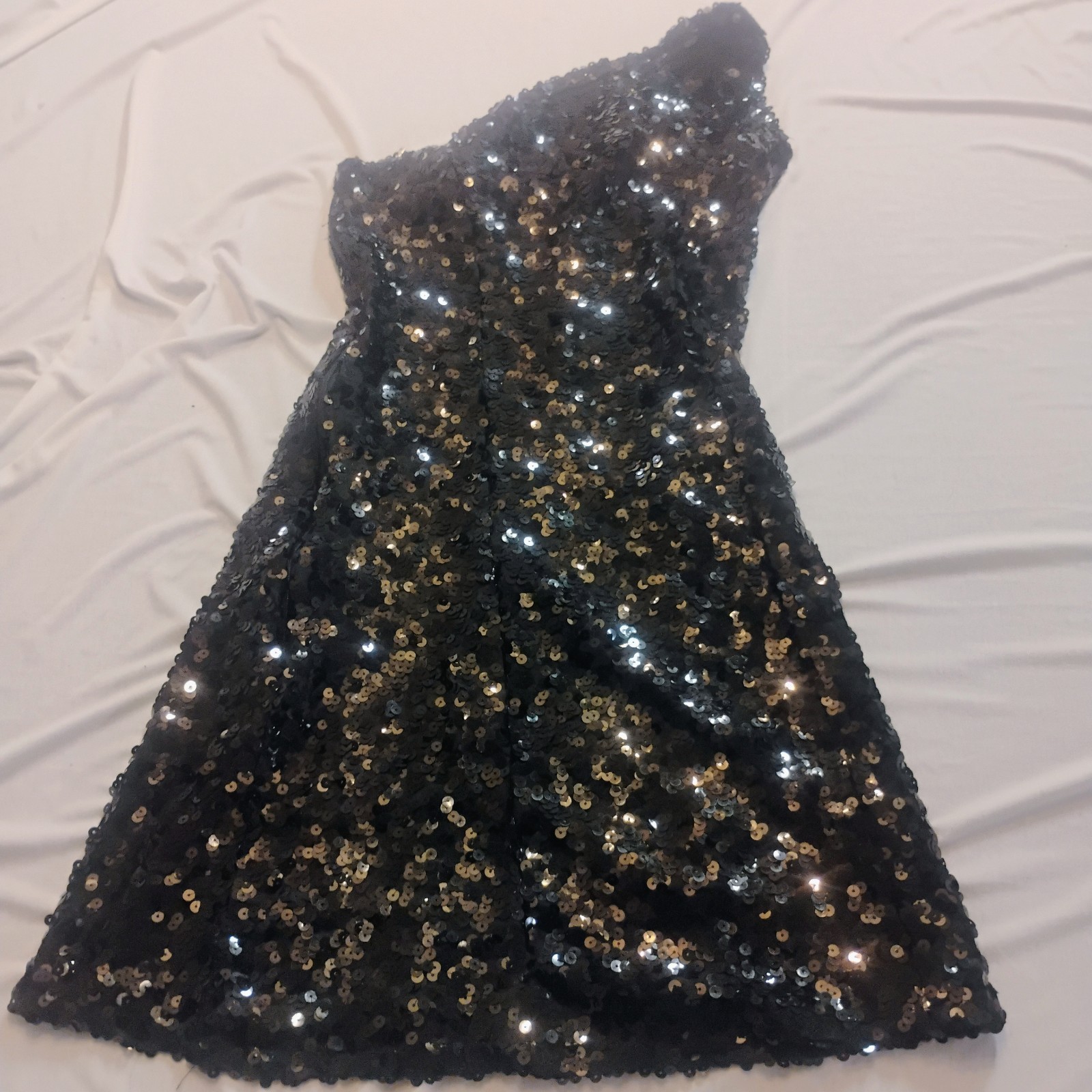 Vintage Rivar’s Black Sequin Mini Dress