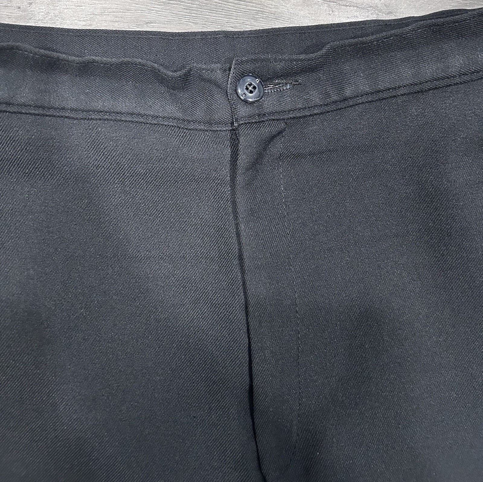 Levi’s Bend Over Pants Womens 14 Black High Rise Straight Leg Made In USA VTG