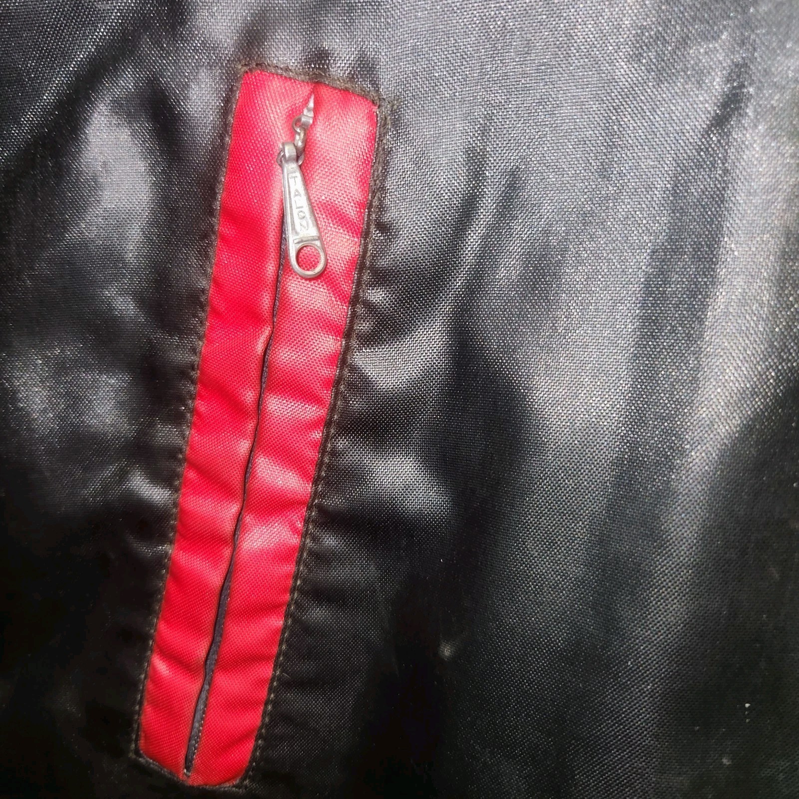 Hot Dog By Marco Vtg Jacket Mens XXL Black Talon 80s Idaho Falls Belted Ski Coat