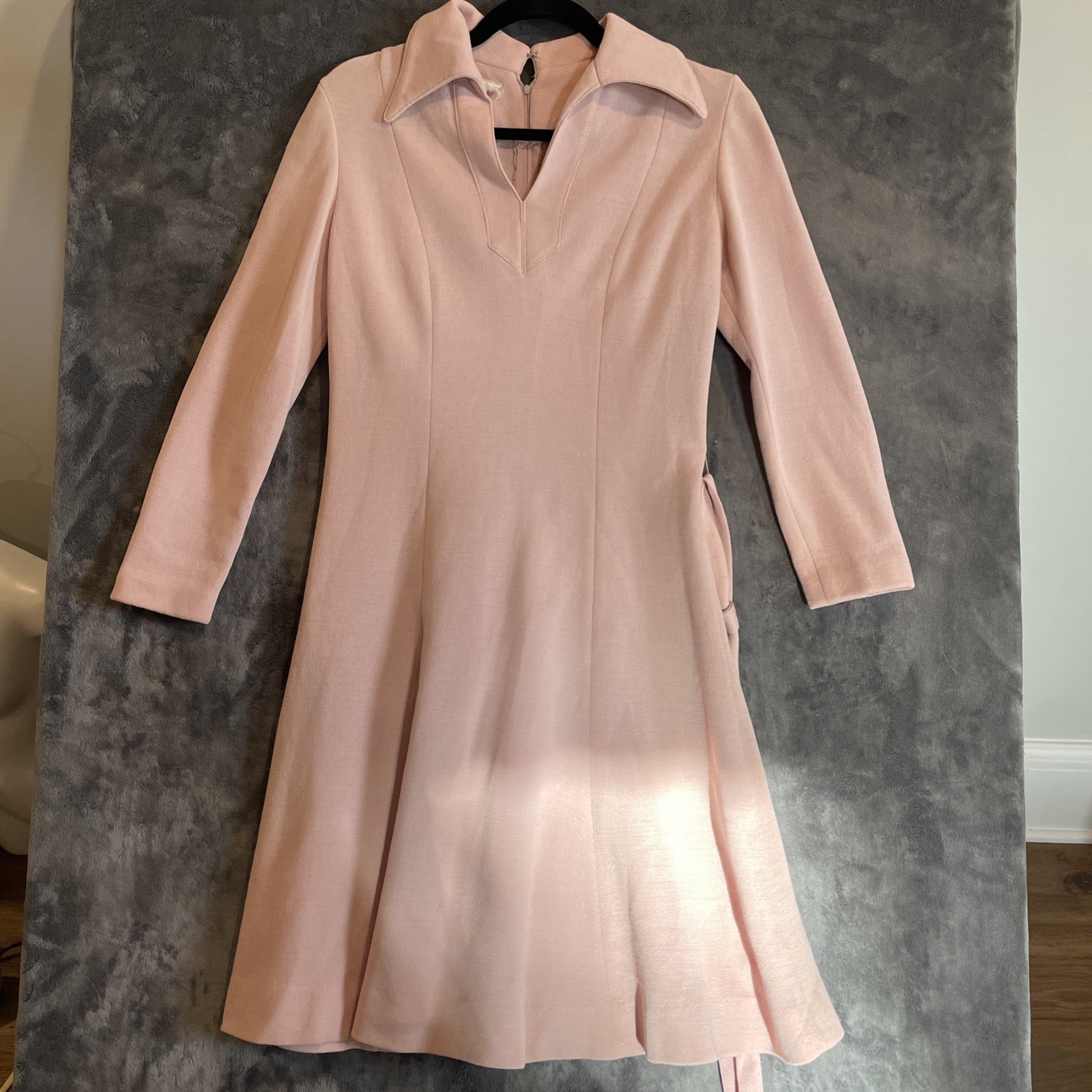 Vintage 1960s-1970s Dress, The Kollection Ltd. GO GO A Lined Flare Skirt Sz 8