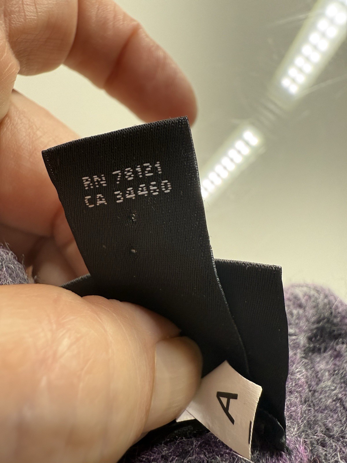 Eileen Fisher Sweater CARDIGAN Top Purple SZ M