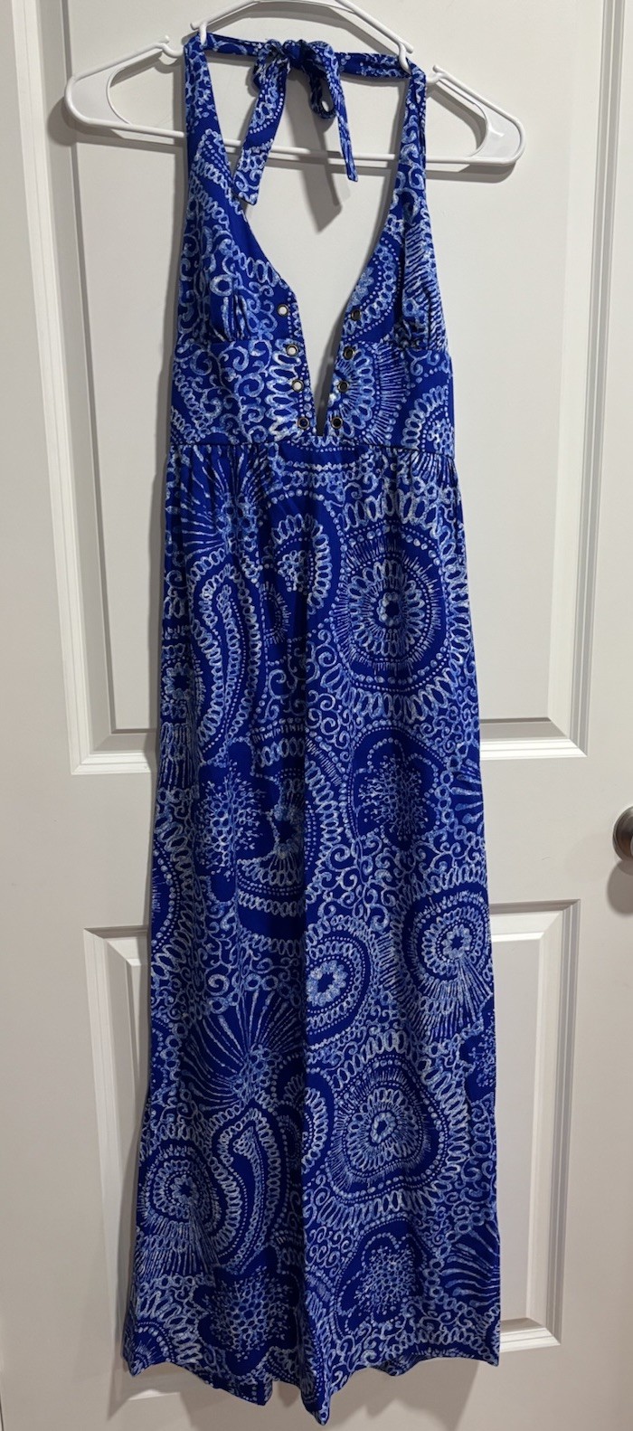 Vintage Dress by 70’s High Tide California Sz 9/10 Blue