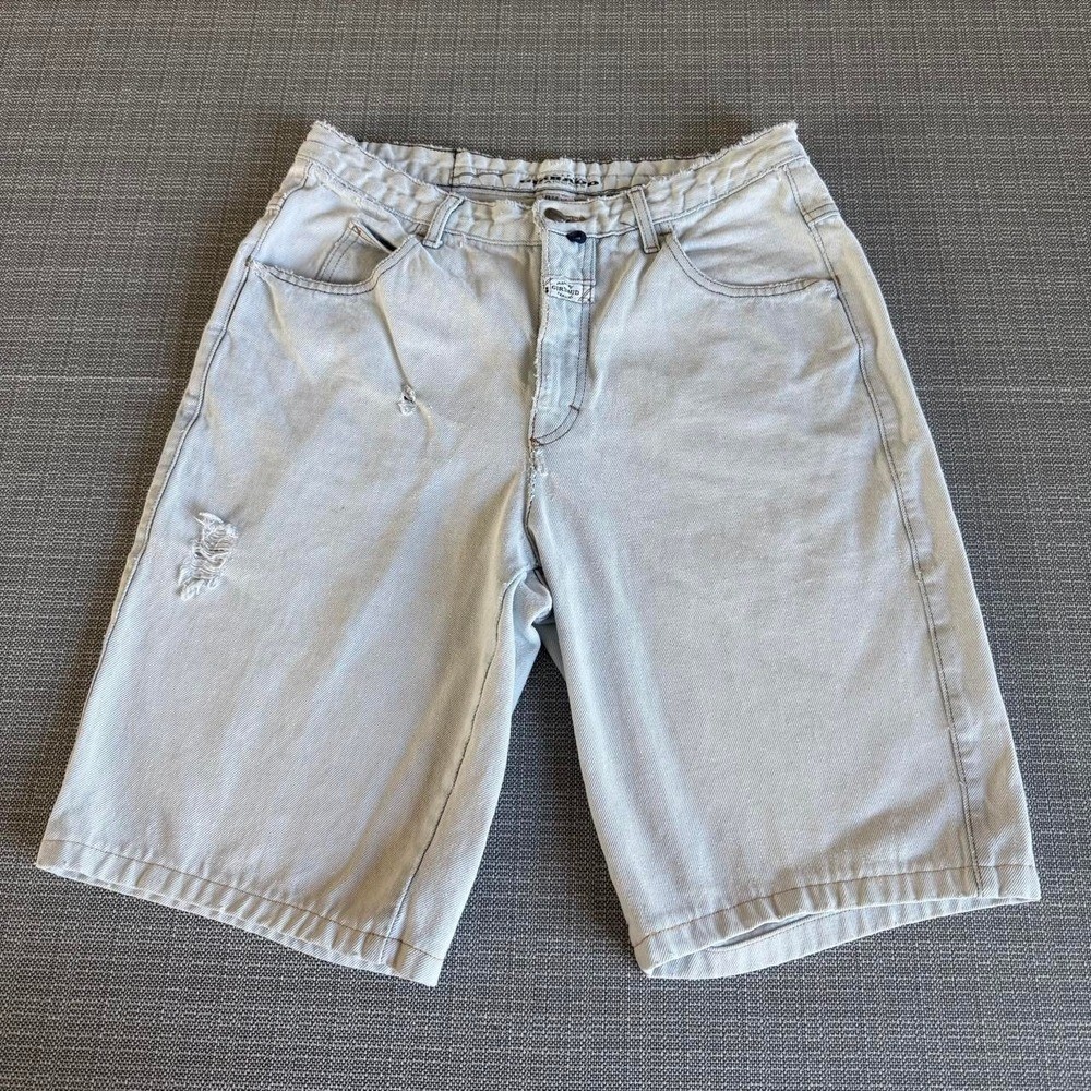 Marithé + François Girbaud vintage denim biker women’s shorts