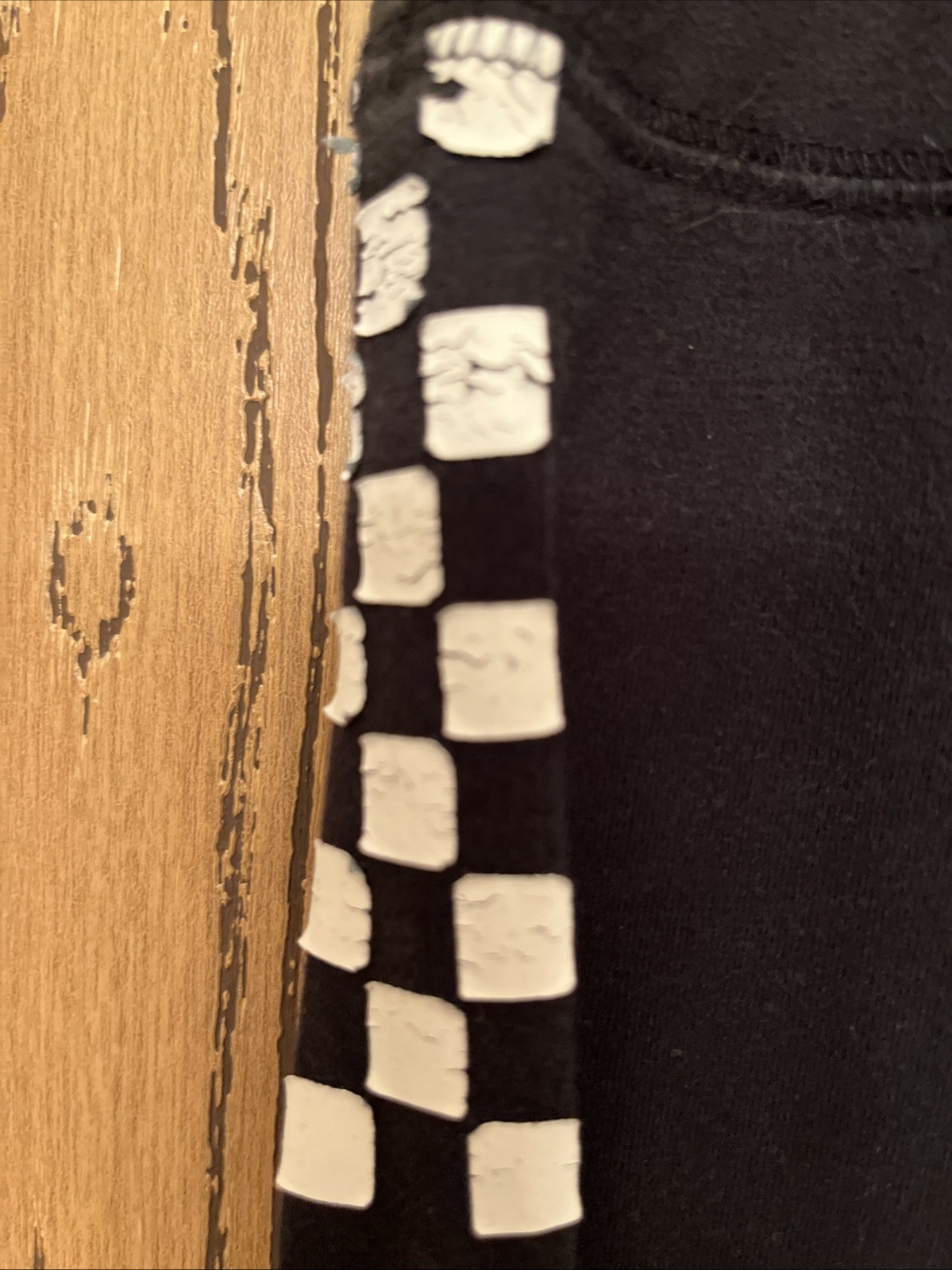 Hollister BLACK WHITE CHECKERED LONG SLV SHIRT RARE SIZE Med Y2K W/ L Pants