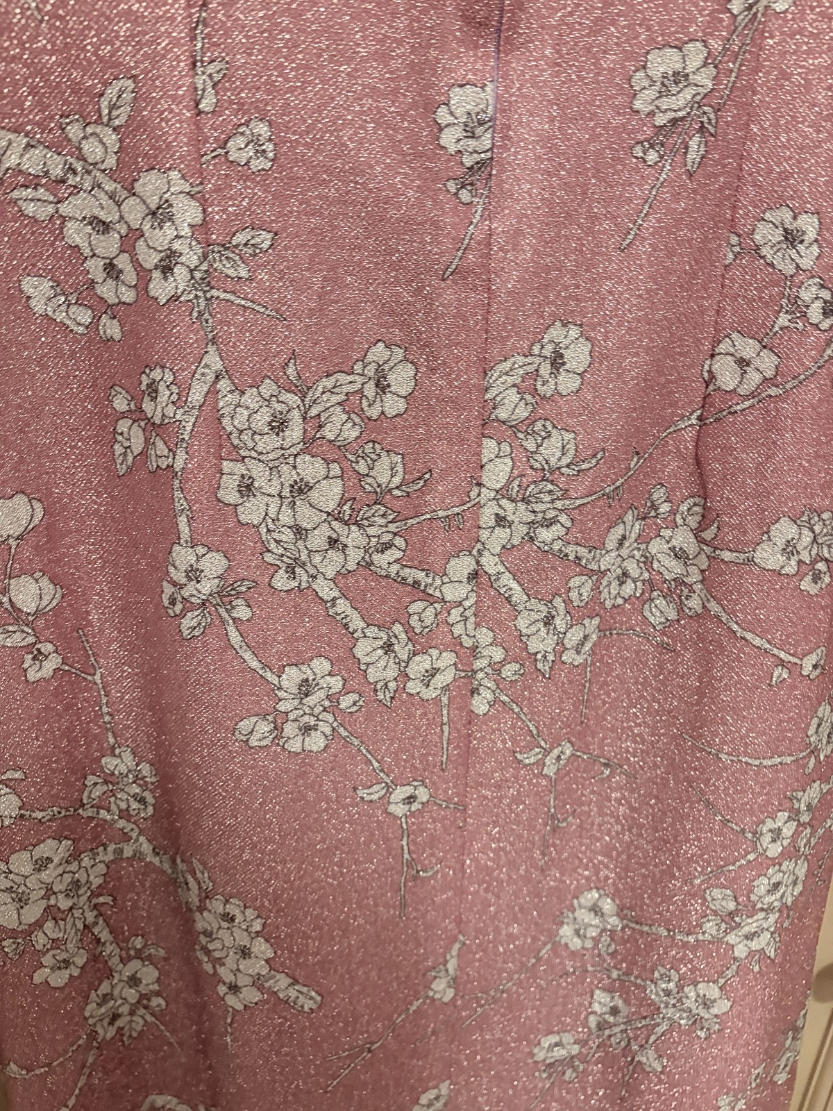 Iconic 70s Custom Lavender Metallic Fabric Column Maxi Dress~M~Elegant Chic~EXC