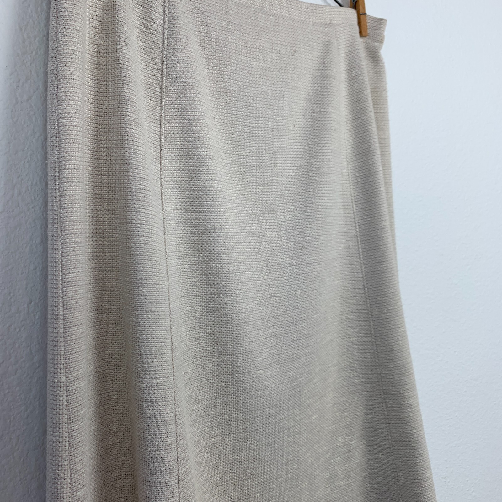 Vintage Collegian of California Textured Elastic Waist Skirt Size 13/14