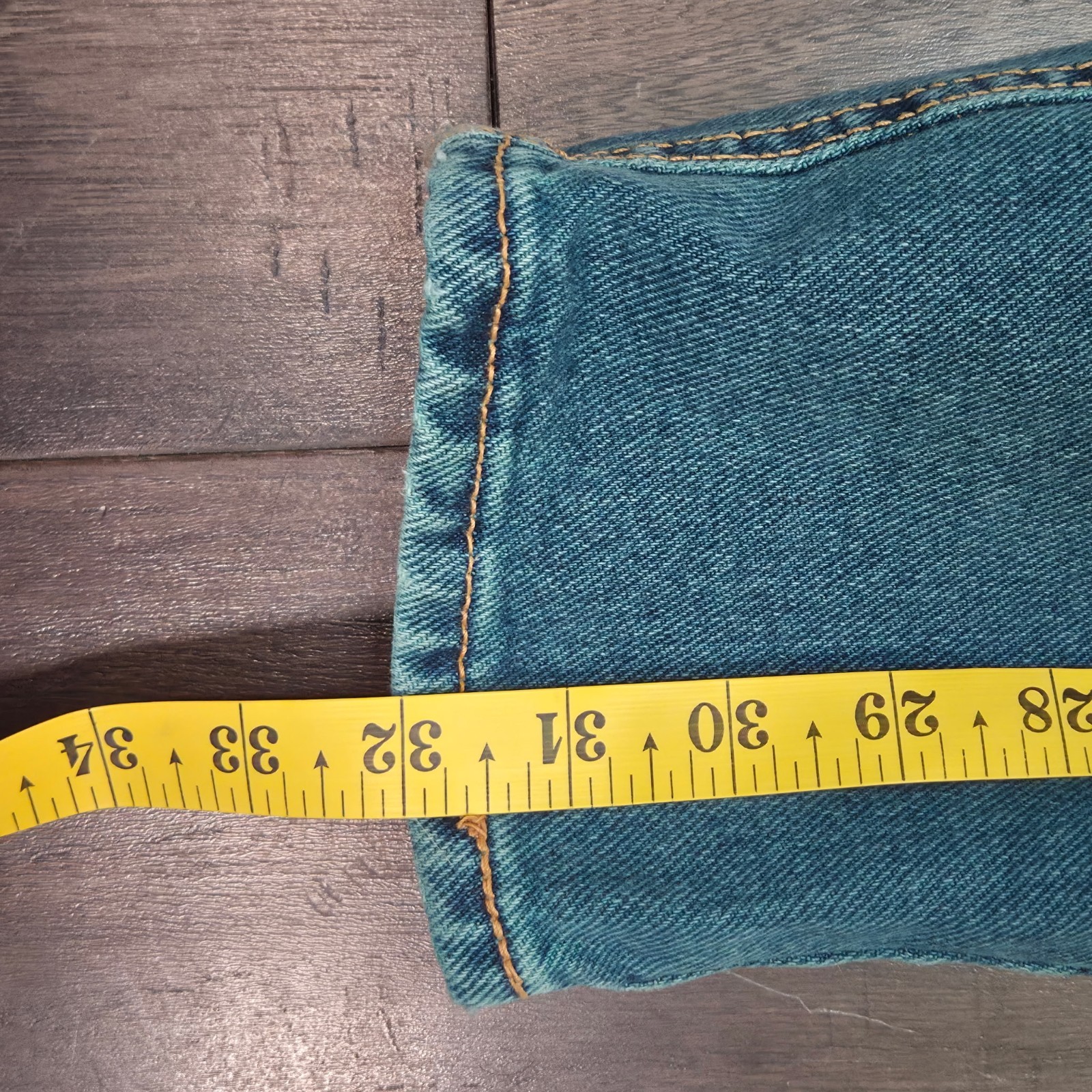 Vintage Zena Denim Jeans Women Size 10 Missy (27×32) Taper Leg 80’s USA Cotton