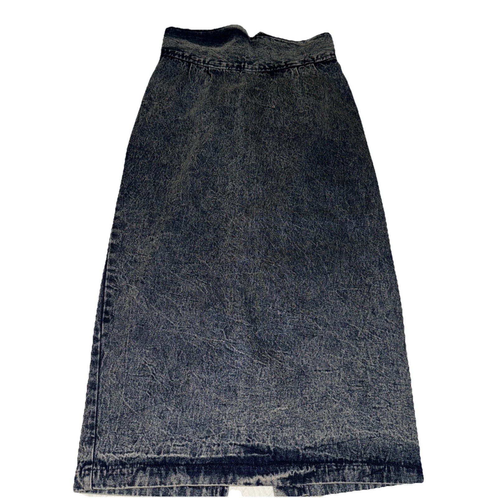 80’s Zena Vintage Acid Wash High Waist Blue Denim Pencil Skirt Small Vintage