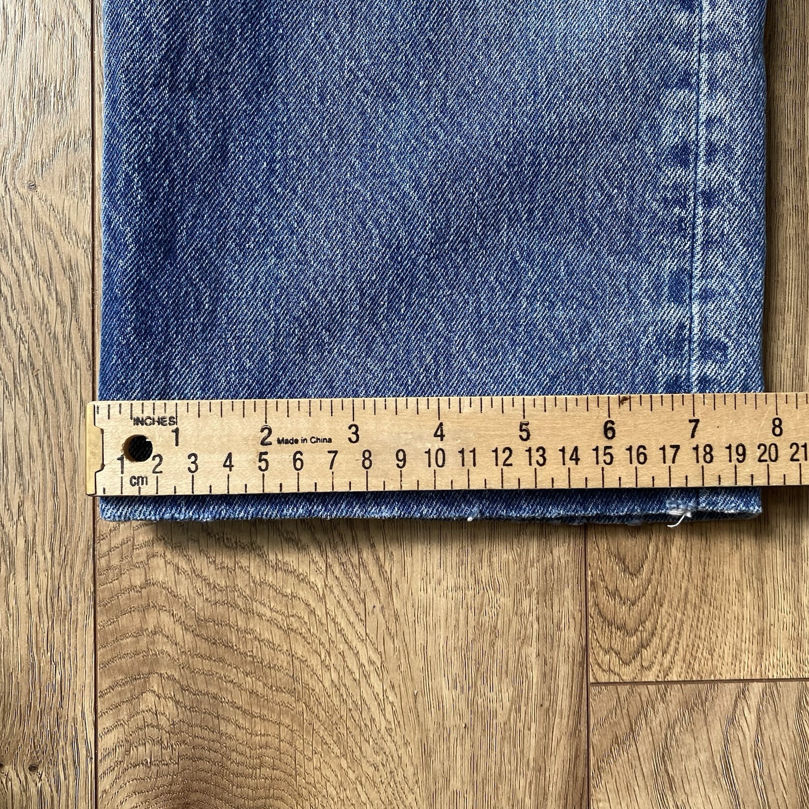 Levis 501 XX Vintage Jeans 80s Blue Faded Denim Straight Made In USA 31 29