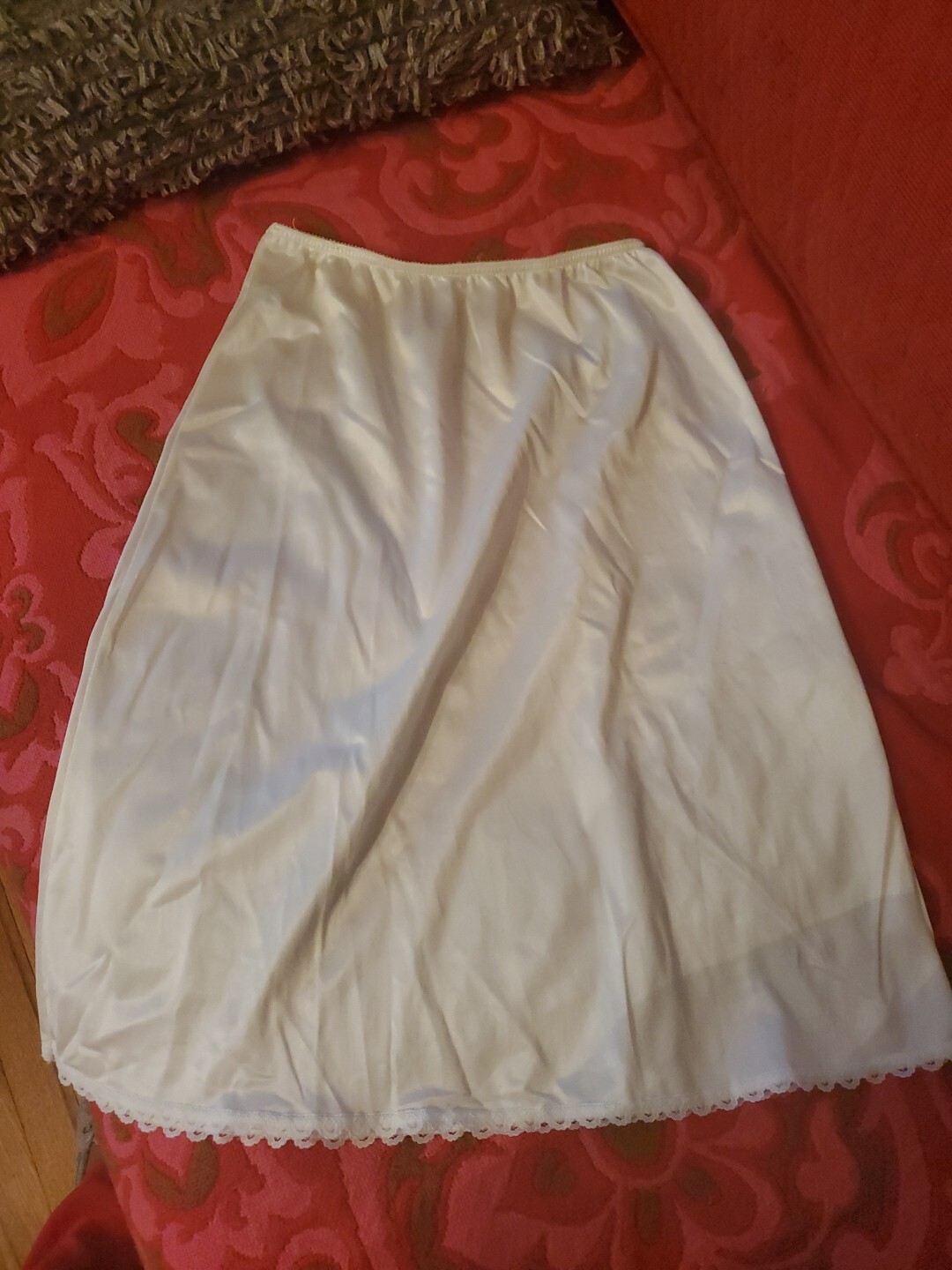 Vintage Warners Perfect Measure Half Slip size Small White Nylon