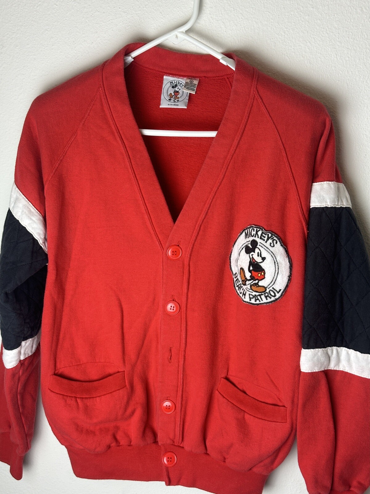 Vintage Mickey and Co by J.G HOOK 80s 90s SIZE M Mickey Mouse BEACH PATROL