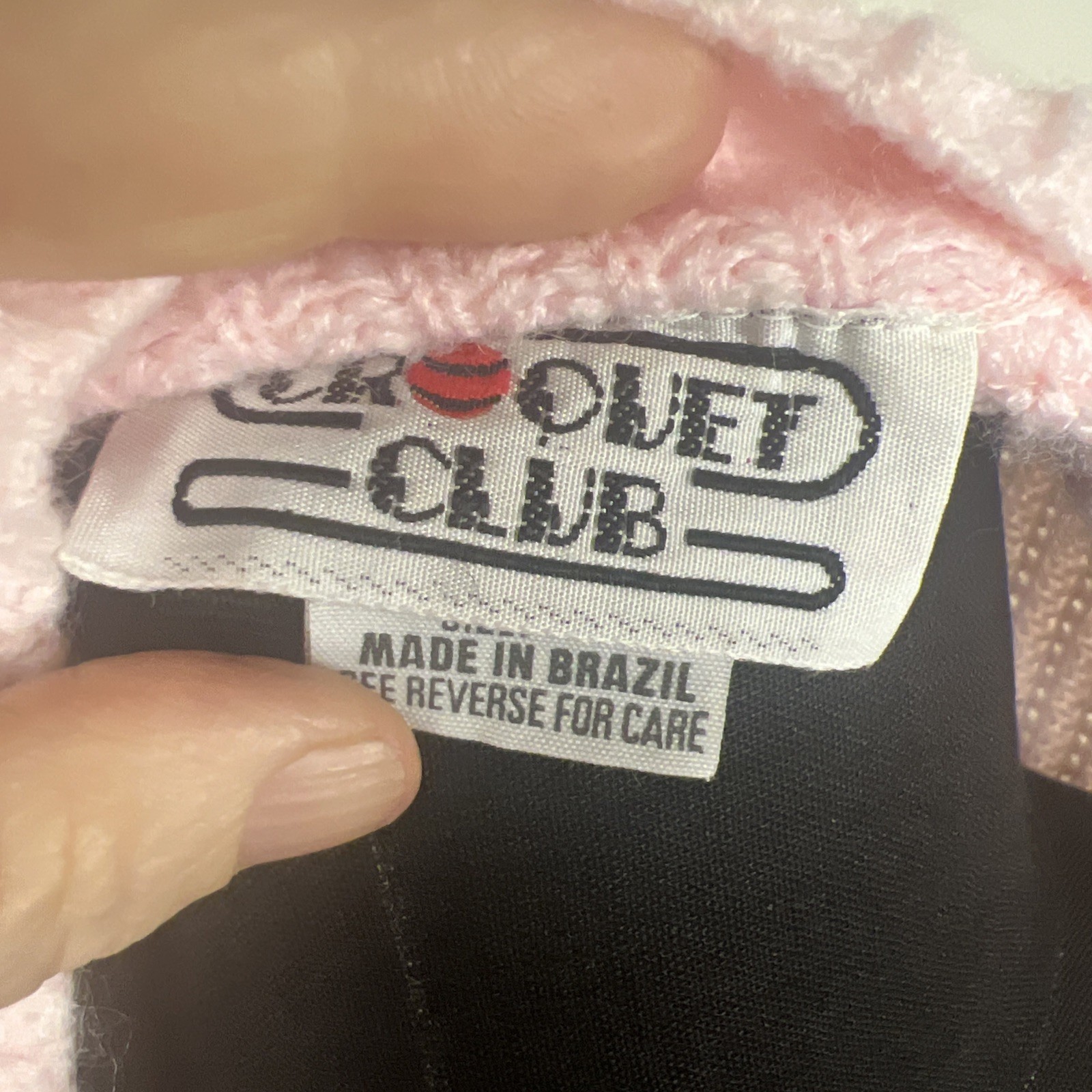 Vintage Croquet Club Women’s Pink Cardigan 1980s Schoolgirl Medium