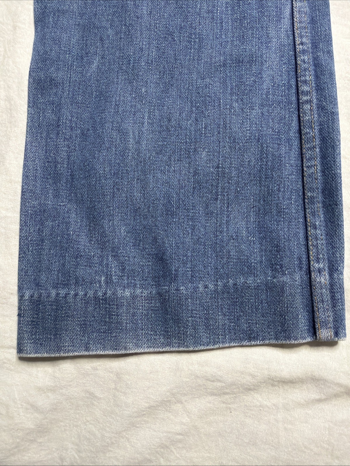 Vintage 70 1970s Jeans Boot Cut Calvary Style Women’s Denim Vtg 24X33
