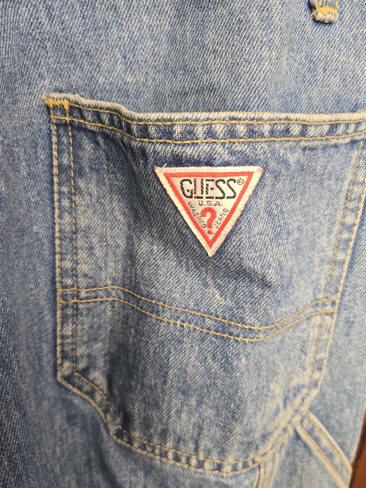 Vintage 1980’s Guess by Georges Marciano Women’s Denim Overalls Sz 4 USA Made