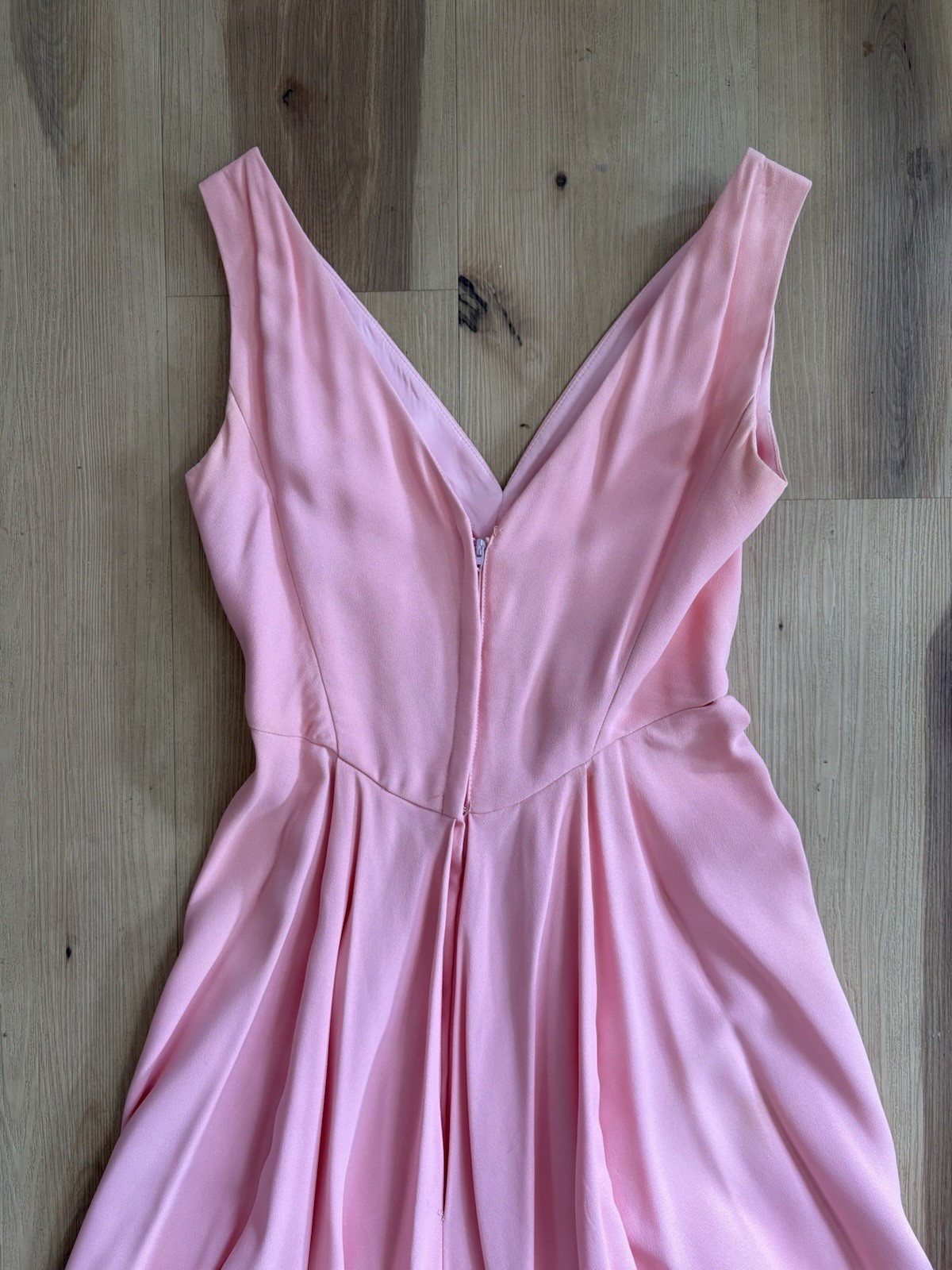 Vintage Mike Benet Pink Peach Formal 12