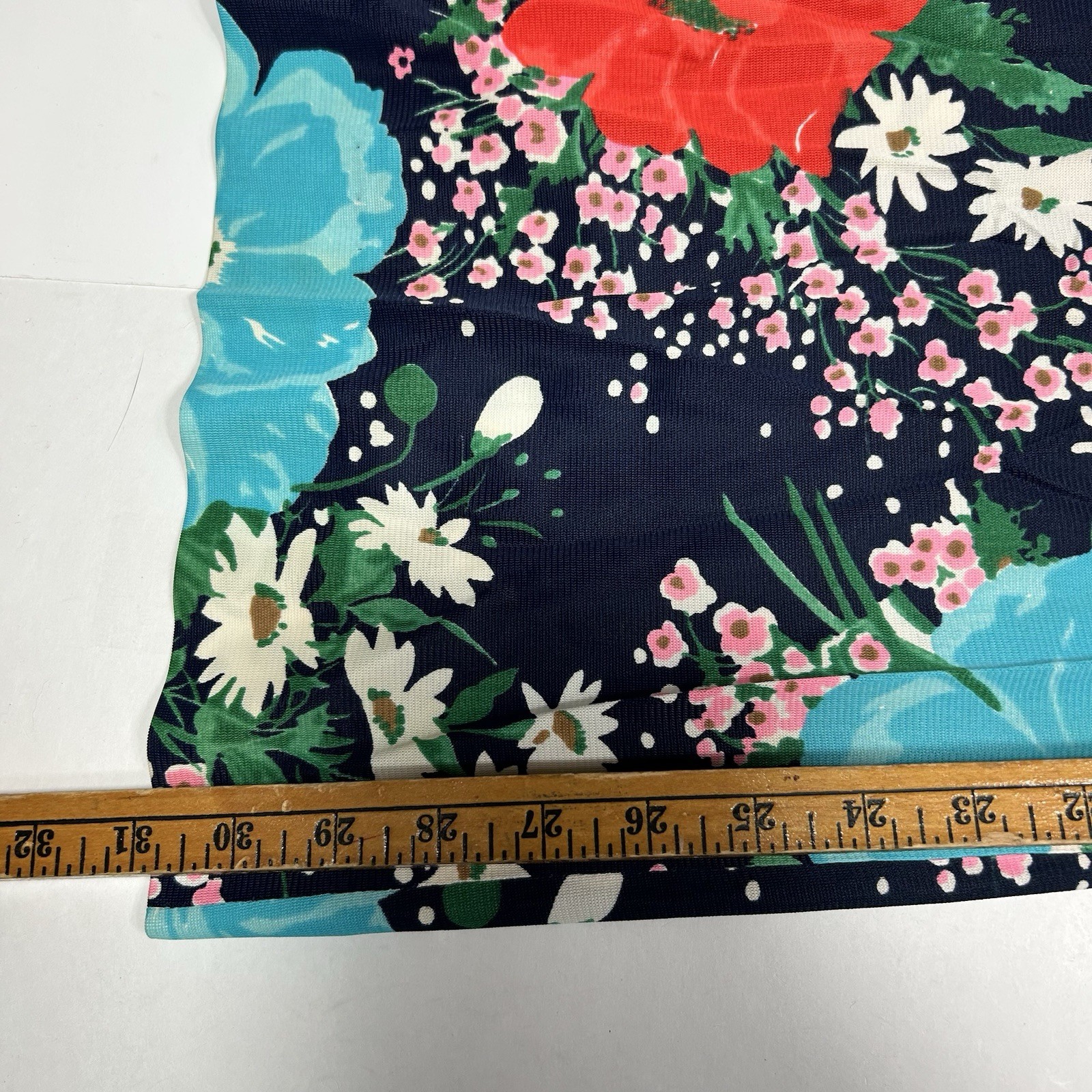 NWT Vtg 60s PARADE NY 2pc Set Multi Floral Button Up Top & Wide Leg Pants Sz 14