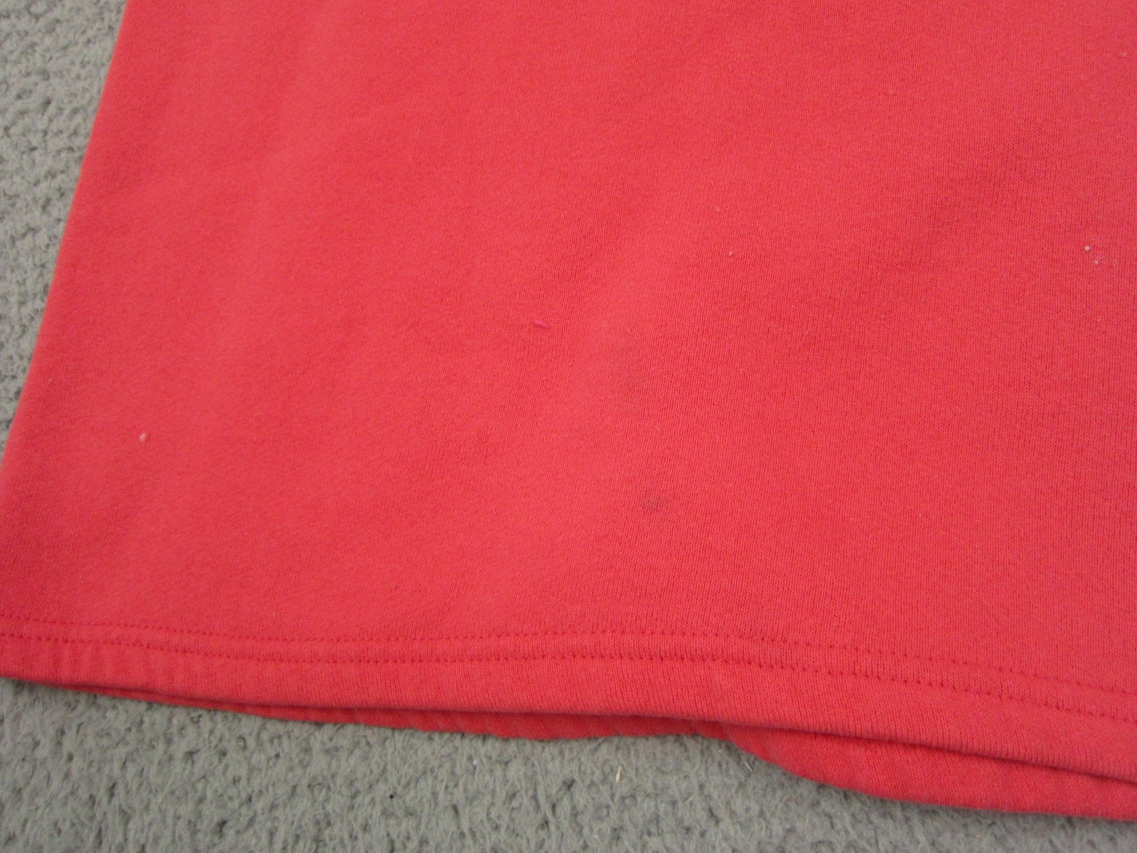 Vintage Lee Sturdy Sweats Sweatshirt Dress Womens OS One Size Red Fleece