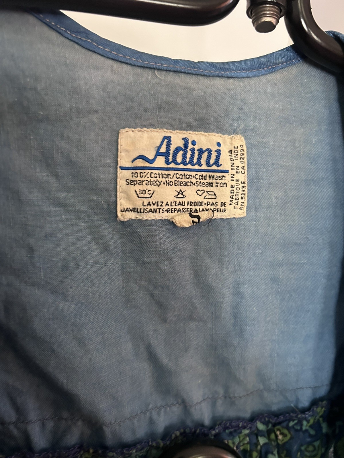 FLAWED vintage adini dress 70’s 60’s Indian sheer cotton boho hippie dress
