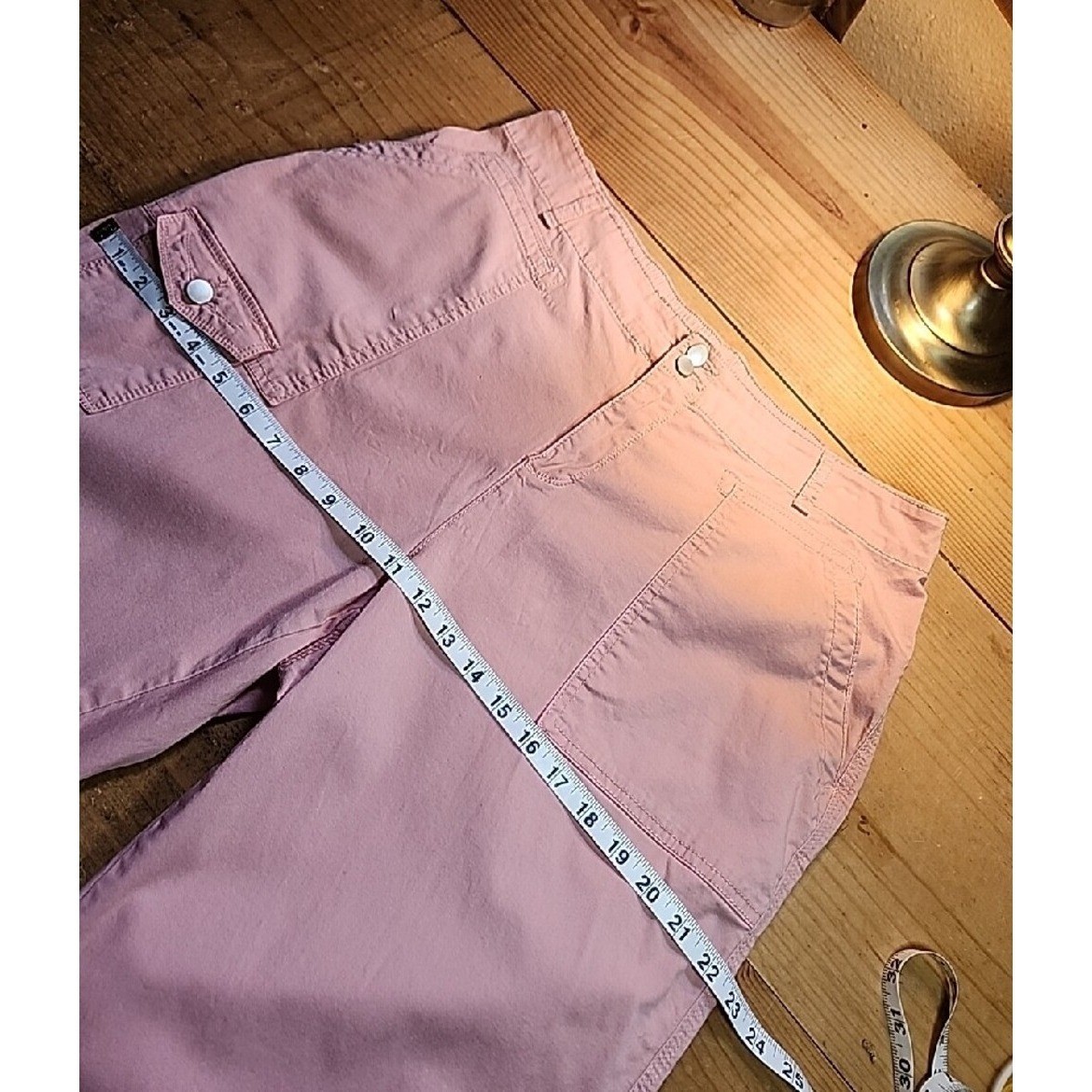 Time and Tru Dusty Rose Cargo Pants, Sz 14.