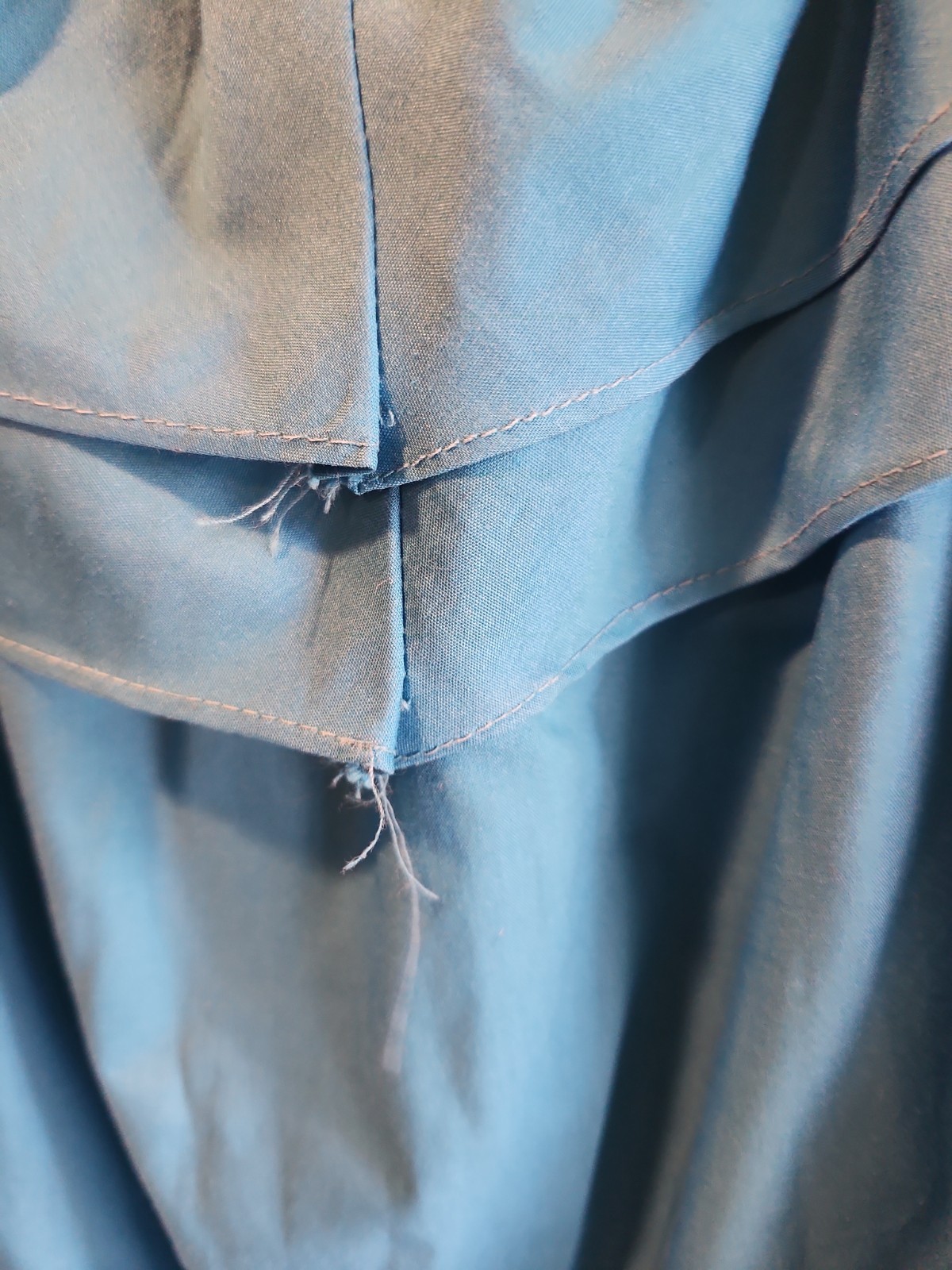 Partners Please! Malco Modes Turquoise Square Dance Skirt Medium & Blouse Large