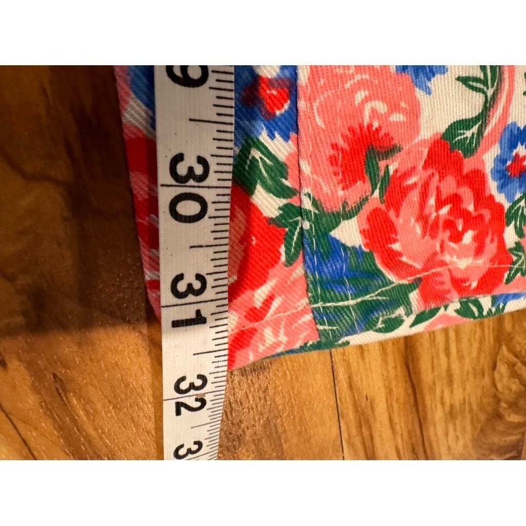 RARE Vintage Young Stuff Y2K Floral Mom Jeans High Waist USA 16 18 38