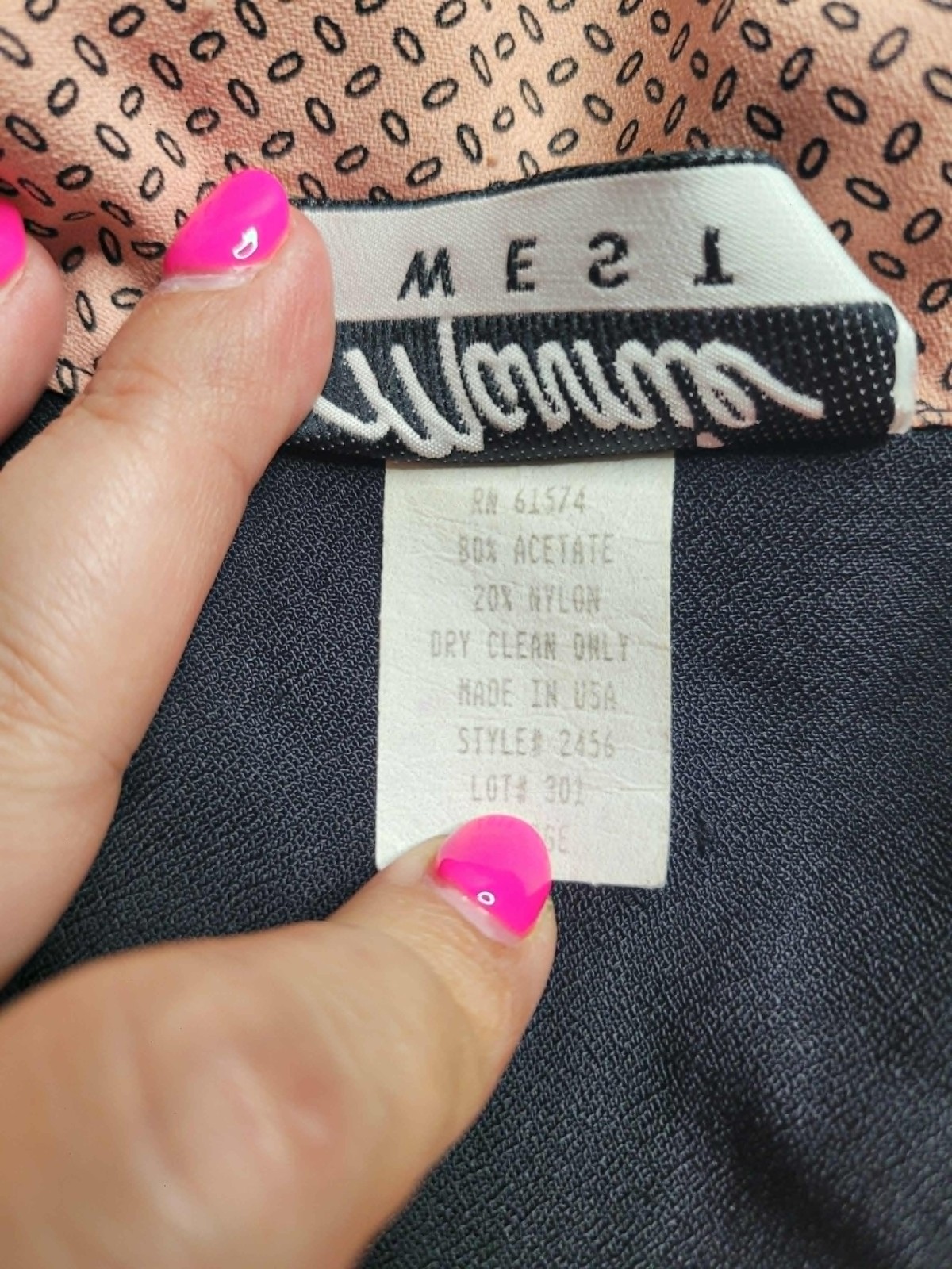 VINTAGE Marnie West Cropped Blazer Women’s Large 1980s Padded Shoulders