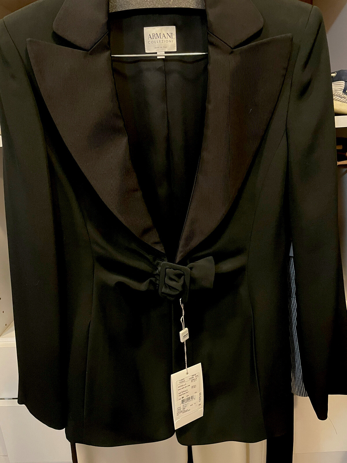 Armani Collezioni-Tuxedo jacket & skirt – Black – sz 8