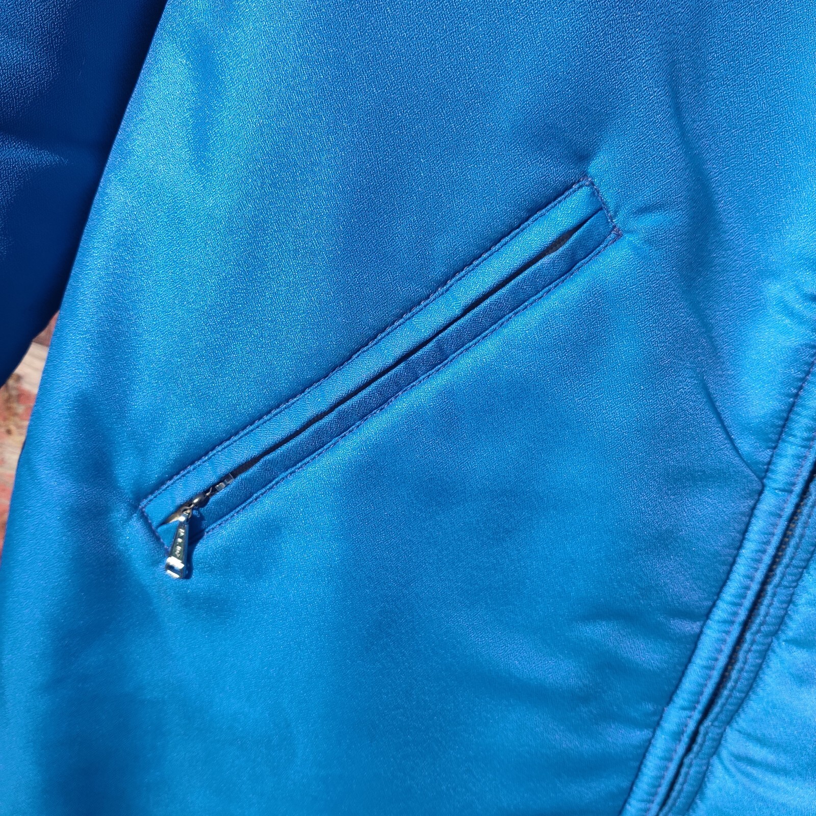 Vintage Roffe Women’s Ski Sally Jacket Coat Bright Blue Sz Medium