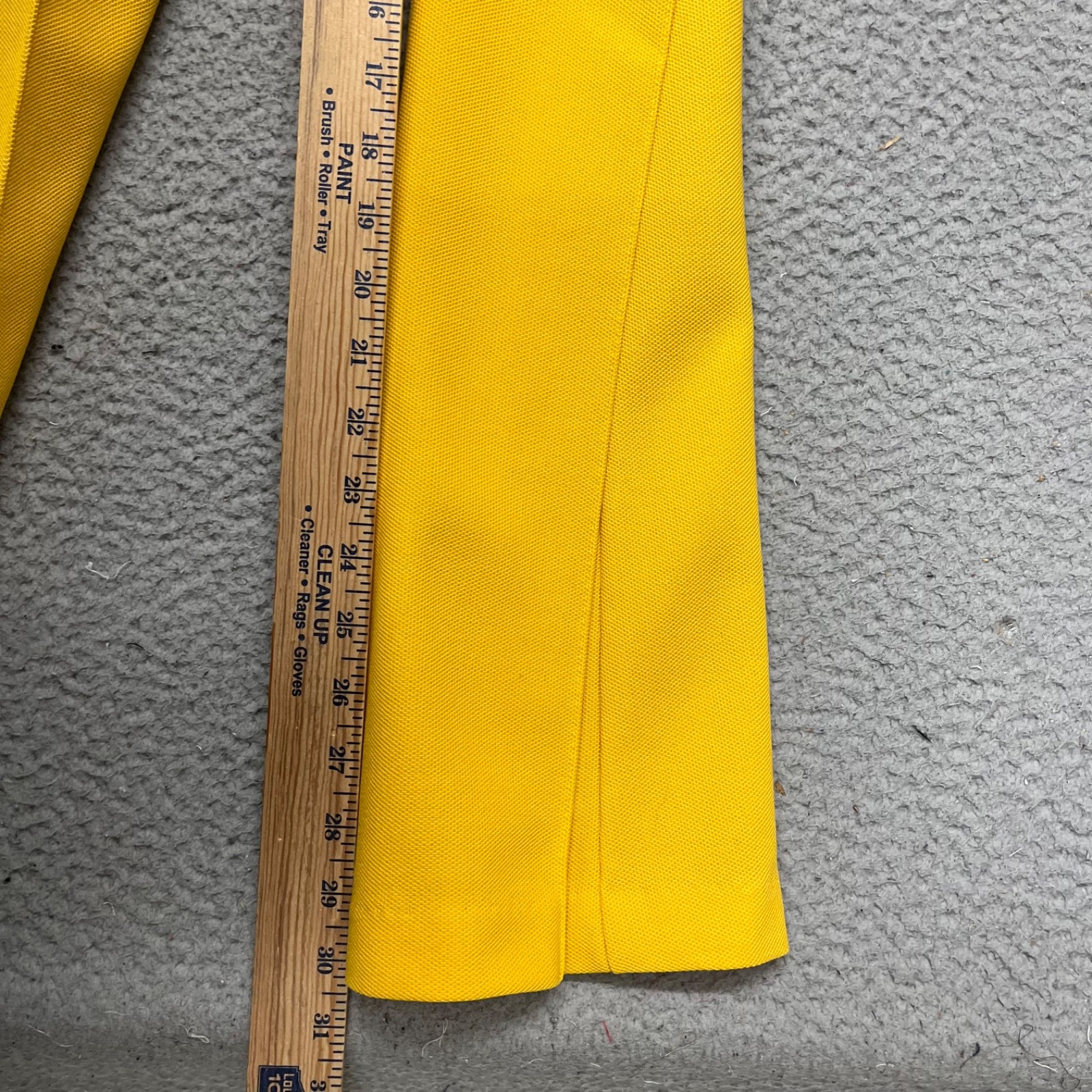 Vintage Lady Wrangler Set Womens 13/14 Yellow Western Cowgirl 60’s 70’s Retro