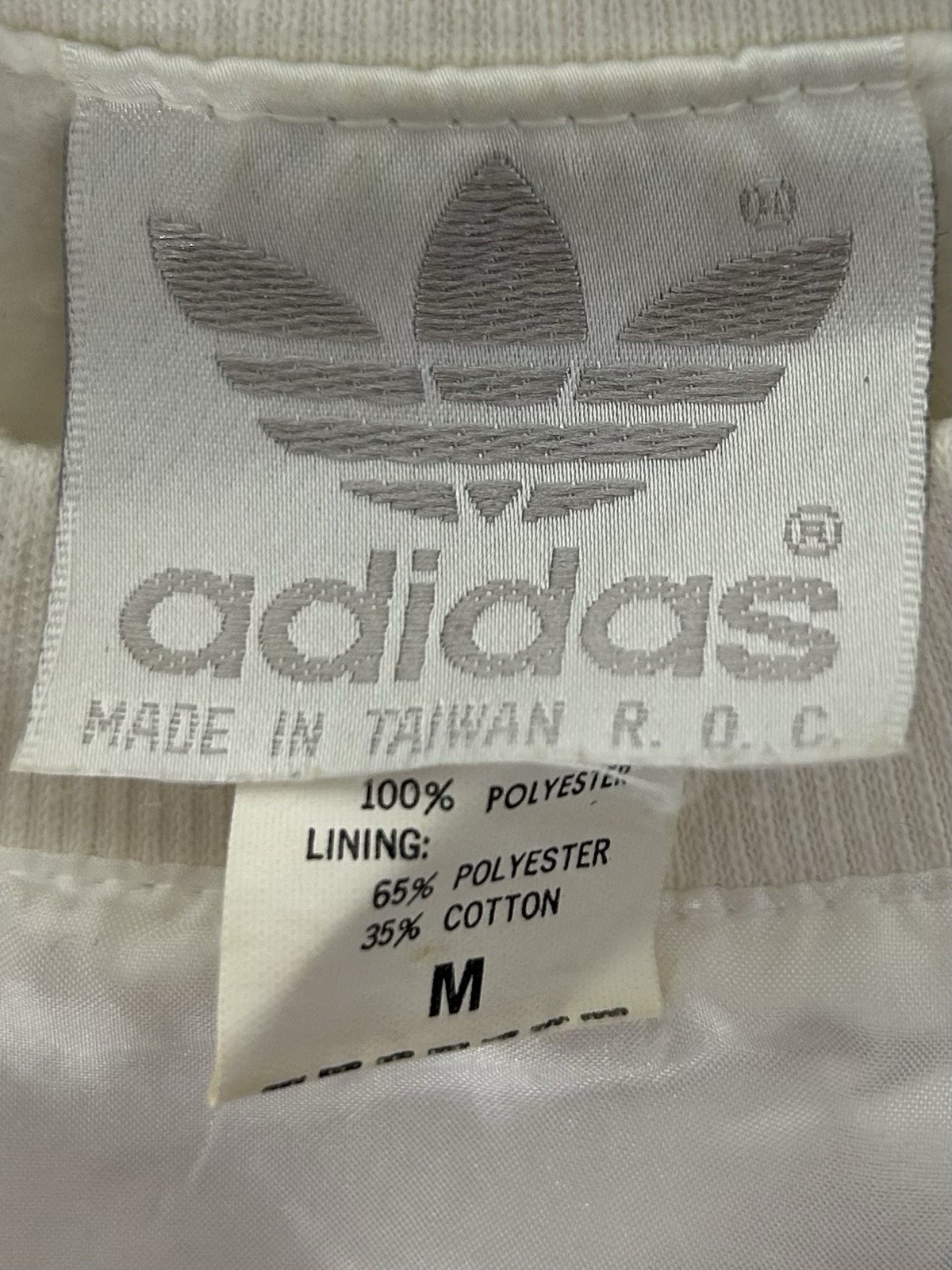 Vtg 80s Adidas Ski Sweatshirt M Silky Lined Retro Urban Athleisure Streetwear