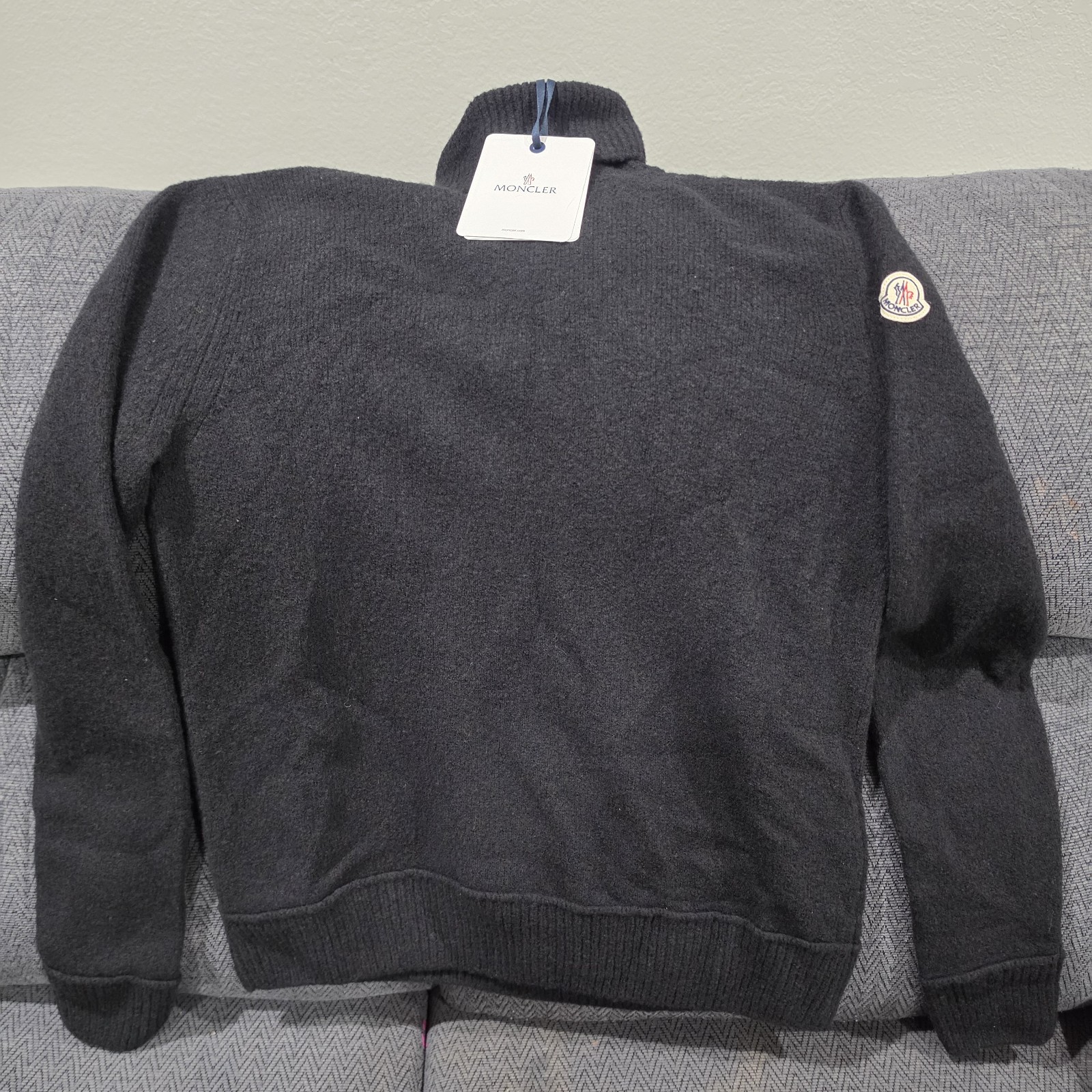 Moncler CICLISTA TRICOT Wool Sweater – DUTY XL Authentic New