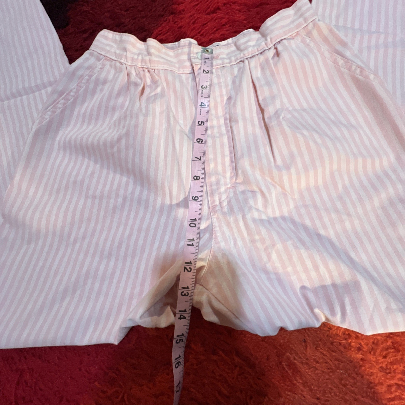 Vtg 80s Lee Pleated Mom Jeans USA Union Talon 42 Zip Retro Pink Barbie 6
