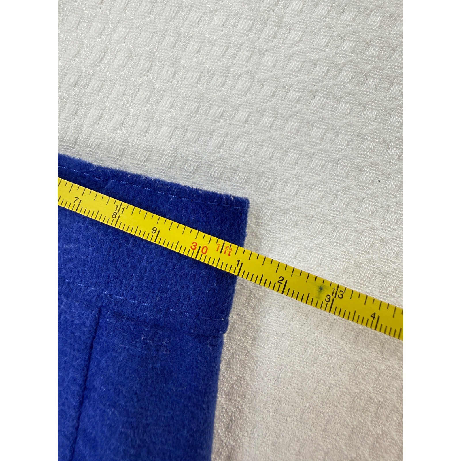 Vintage By Choice A Byer Royal Blue Skirt Suit Women Size 3 80s Power Suit Crop