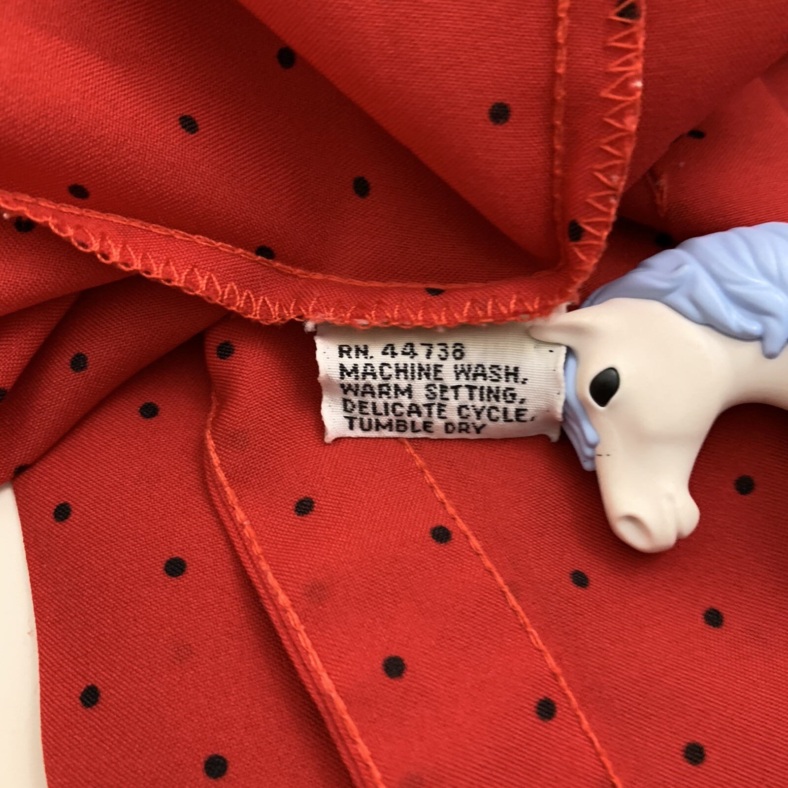 Vintage Size 12 Blouse Button Silkhana De Chine By Lady Manhattan Polka Dot