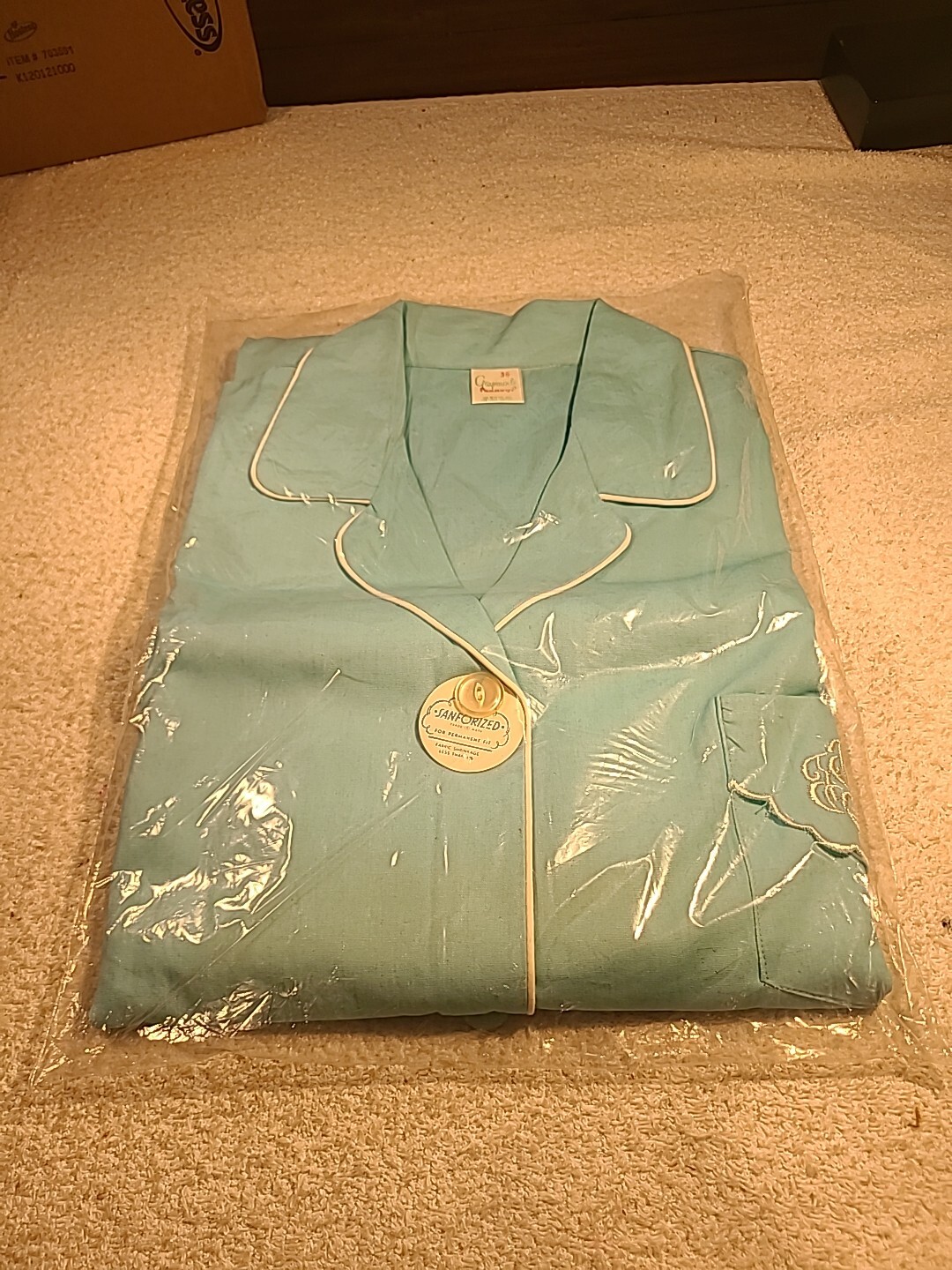 Vintage Penneys Gaymode Pajamas Women’s Size 36 Monogrammed