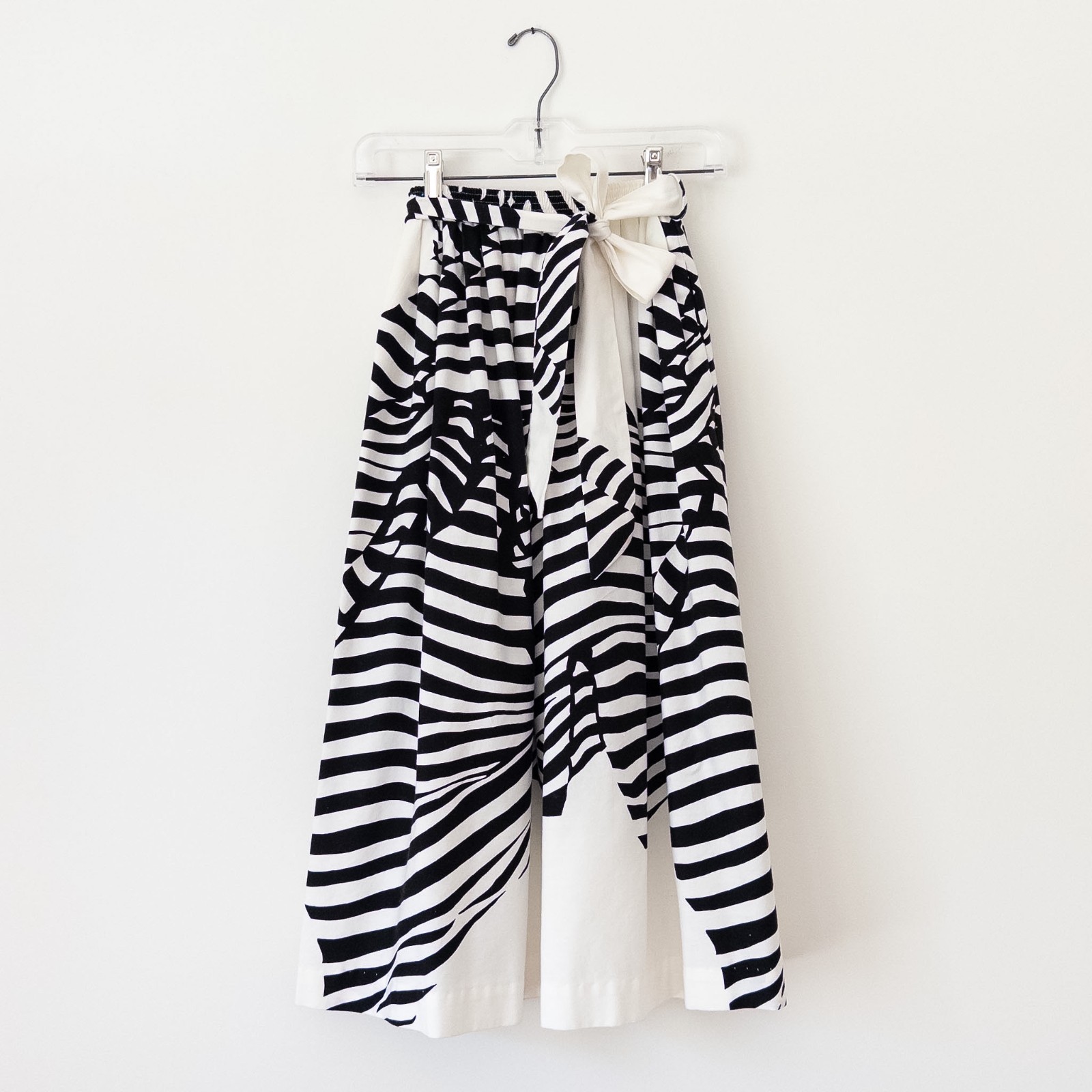VTG Tumbleweeds Phoenix Cotton Black White Zebra Print Cottagecore Maxi Skirt XS