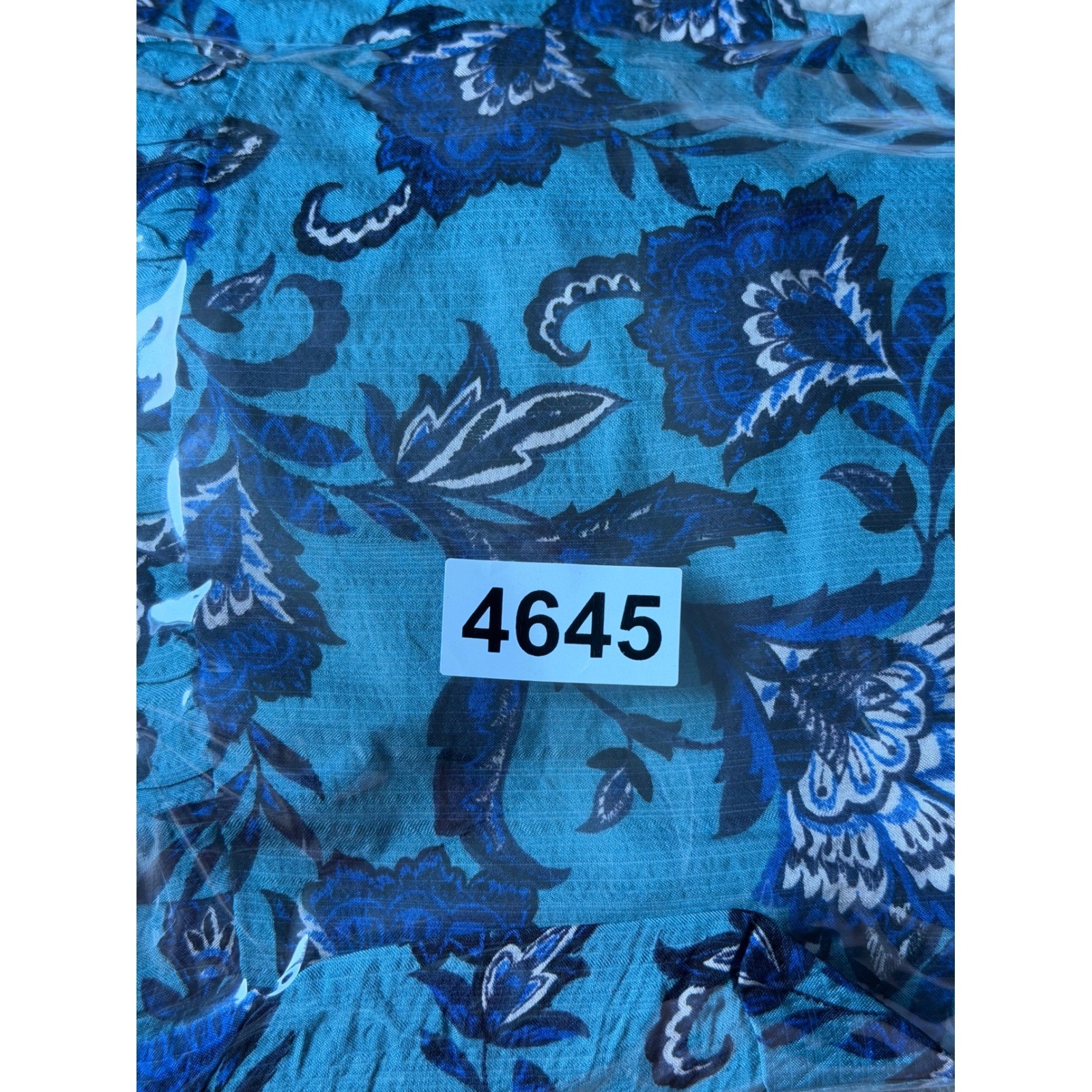 Evereve Mini Dress Georgia NEW Sleeveless Floral Blue Teal Multi XL