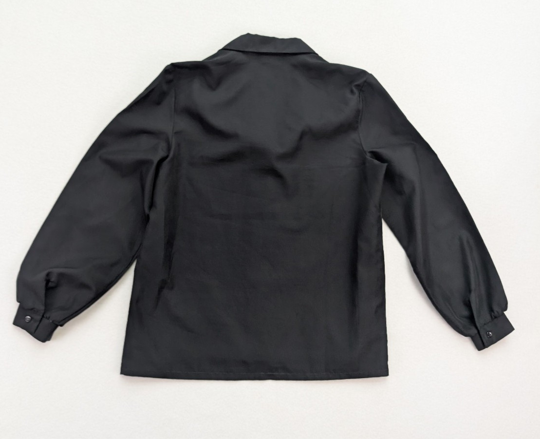Lucky Winner Vintage Women’s Top Size 14 Black Long Sleeve Blouse