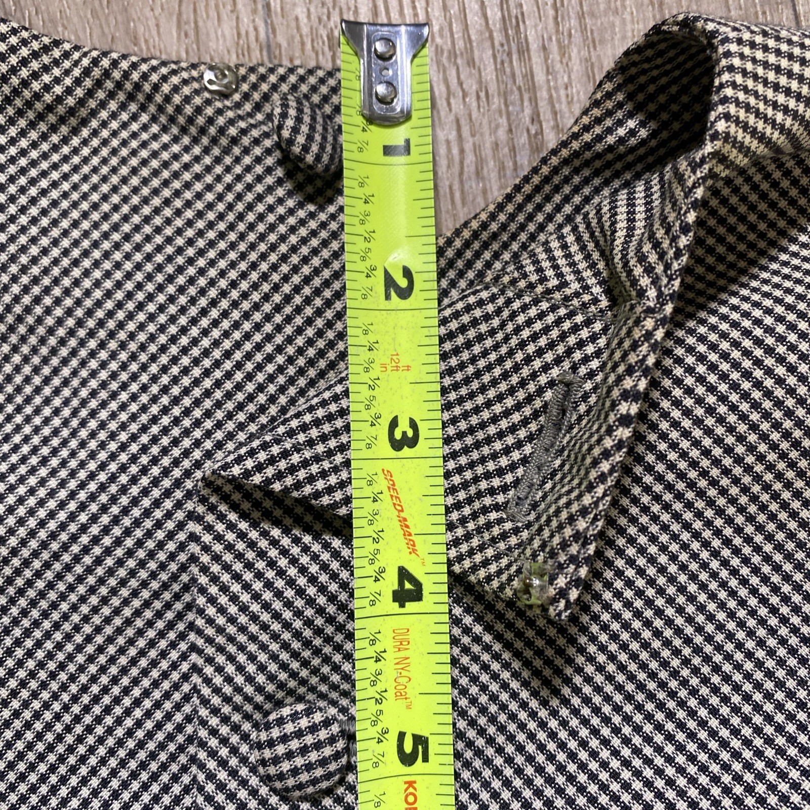 60s Neiman Marcus Dress Women’s M Flare Housewife Gingham Button Fallout Style