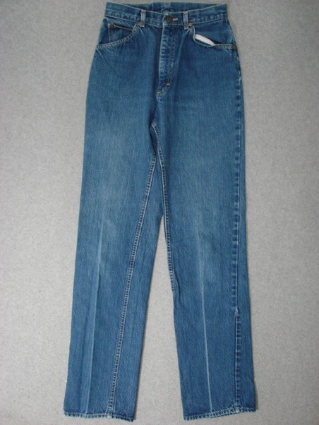 TH07446 USA VINTAGE 1970s **LEE** 302-8749 STRAIGHT LEG WOMENS JEANS sz11