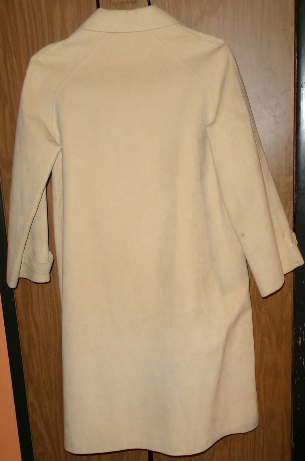 Vintage Light Tan Ultra Suede GINO ROSSI FOR WILSON Coat-Medium